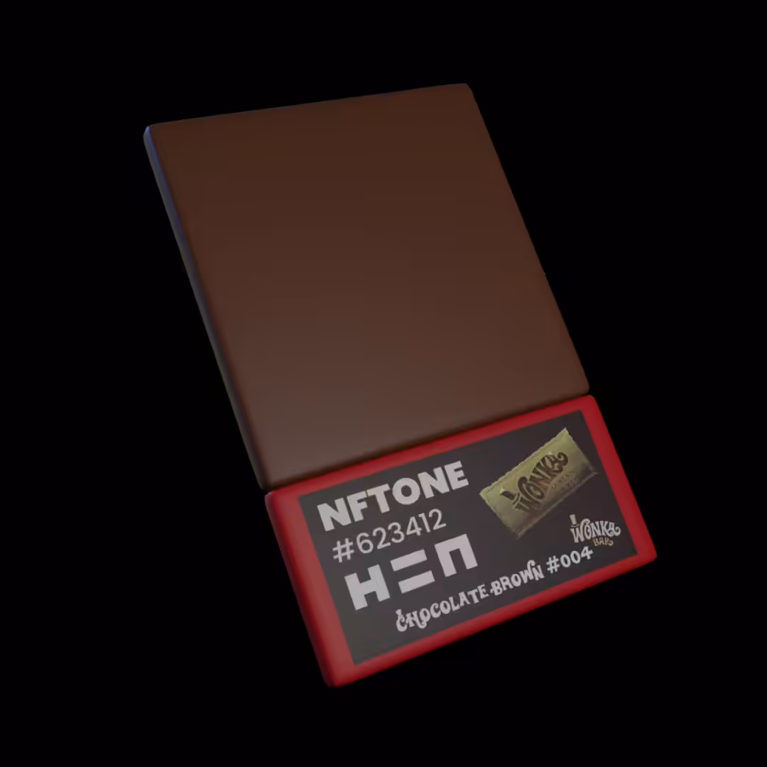 NFTONE - Chocolate Brown - #004 Willy Wonka - H=N Collection | SOUND ON |