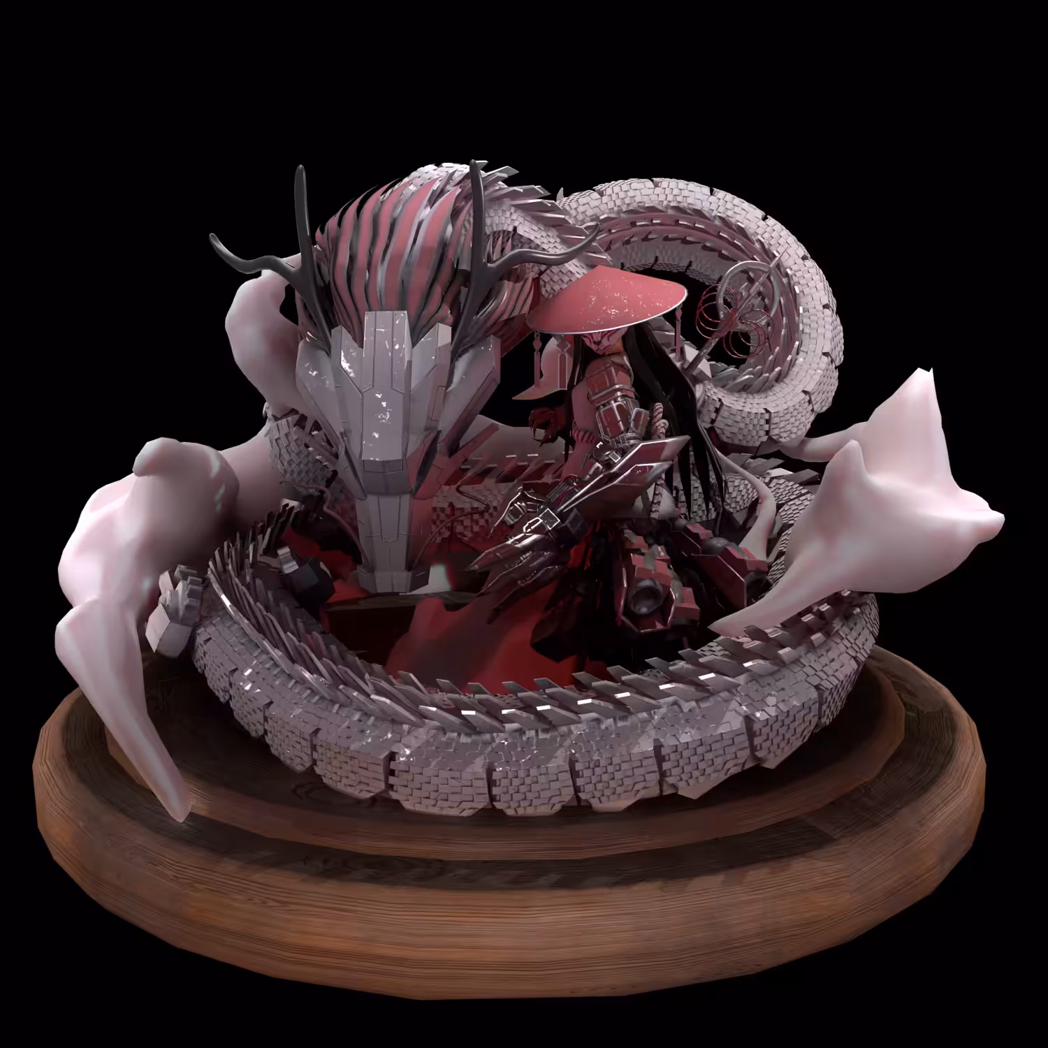 Sky Goddess 3d Statue