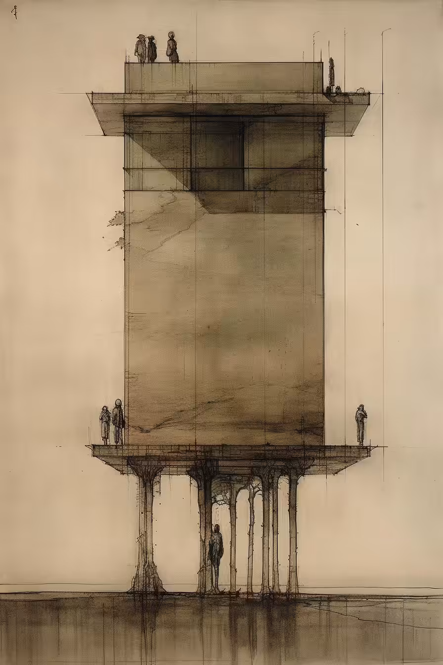 Architectural Sketch 12