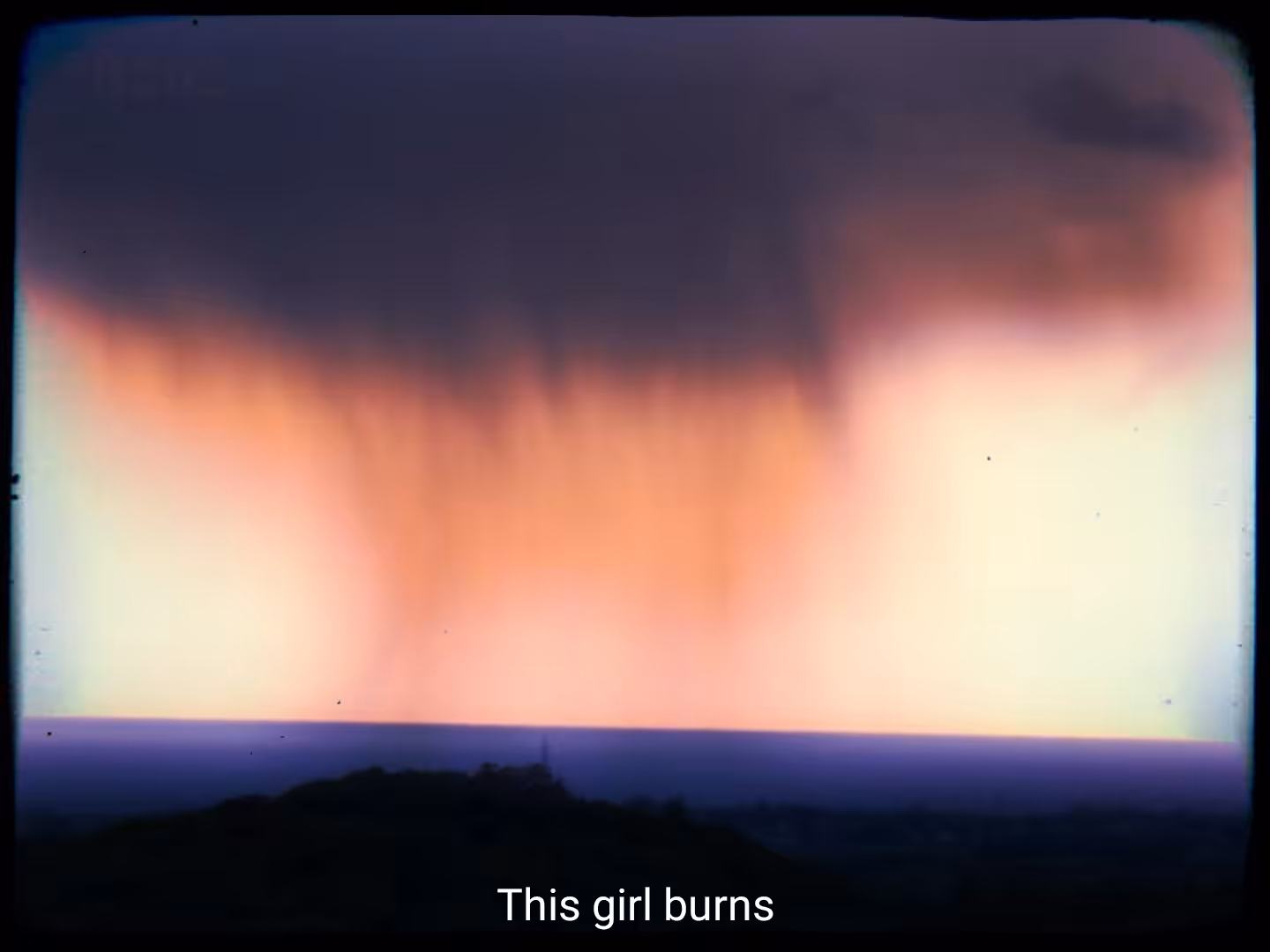 This girl burns