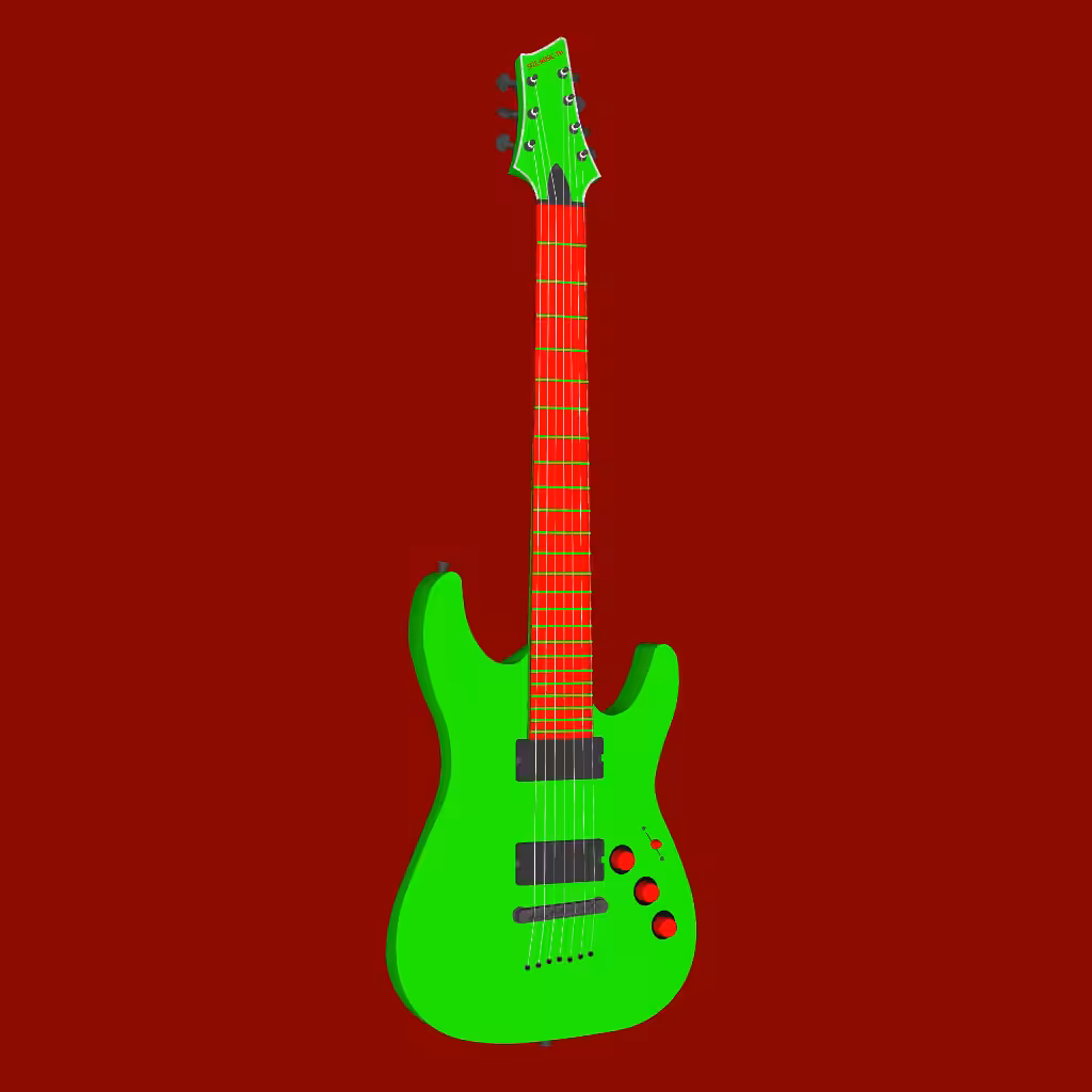 Guitar (Green&Red)