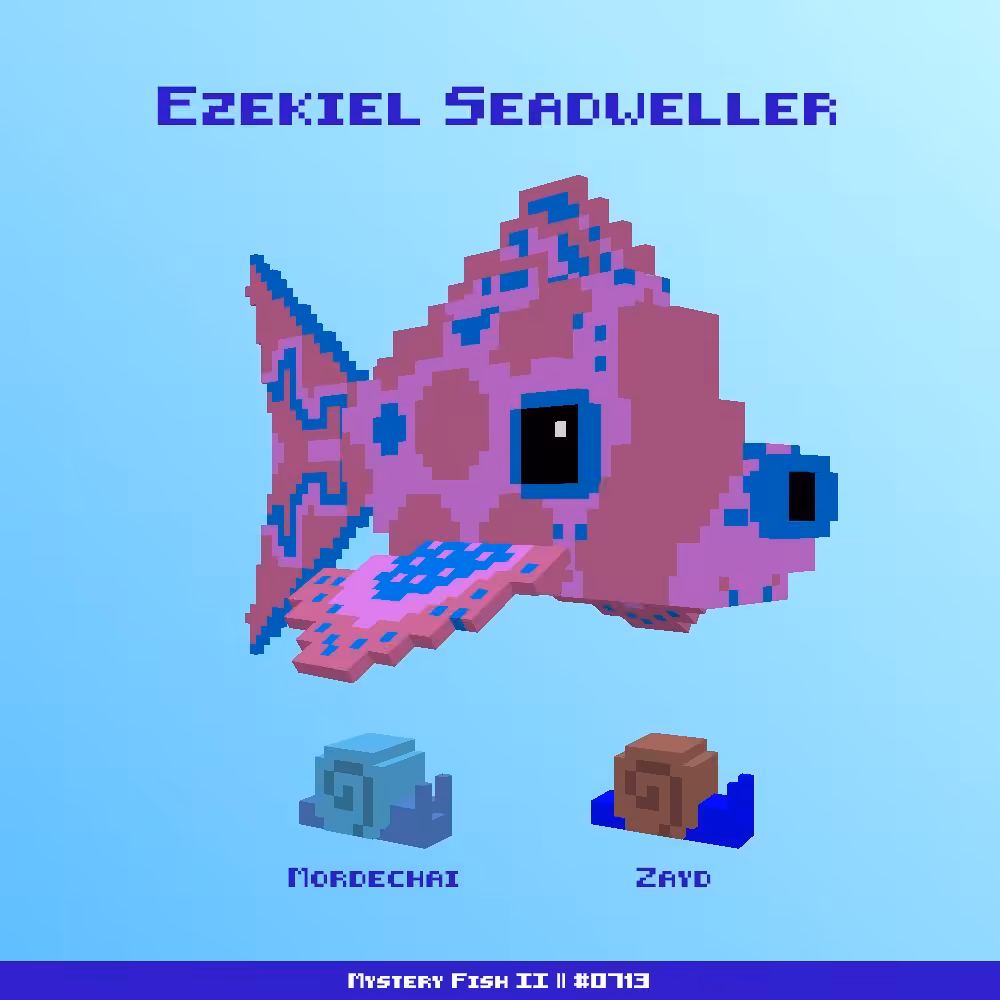 Ezekiel Seadweller :: Mystery Fish 0713/1000