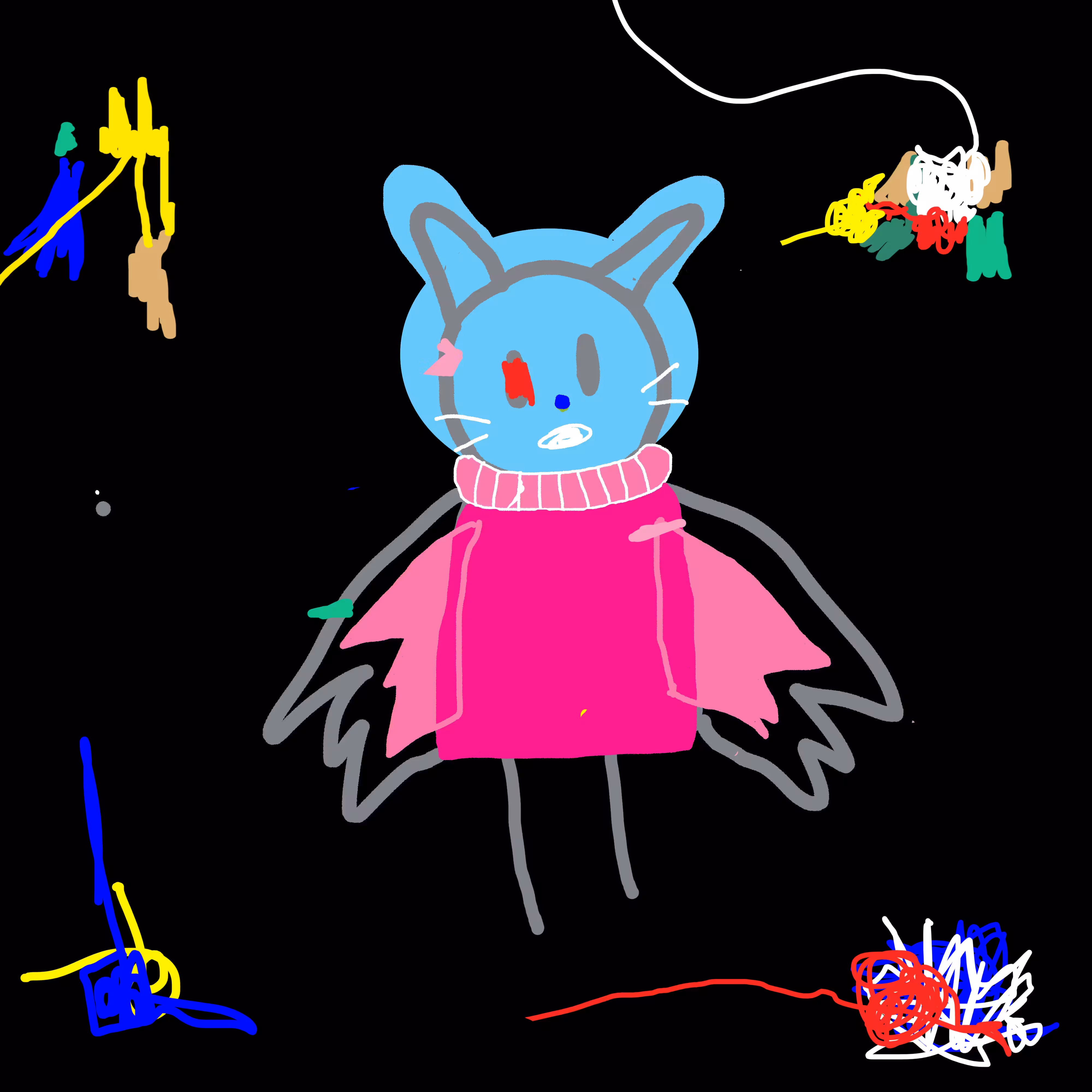 Rainbow Rabbit #07