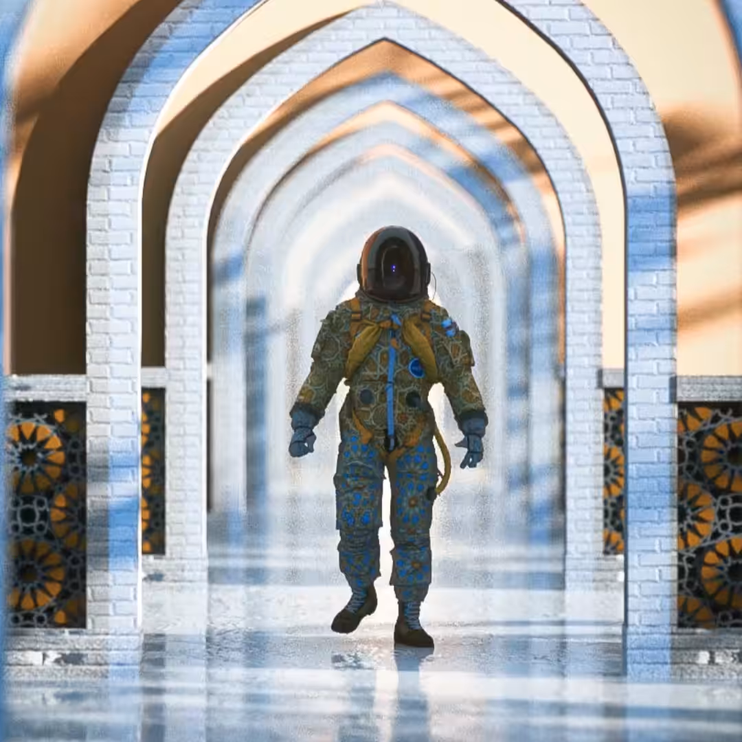 Persian Astronaut