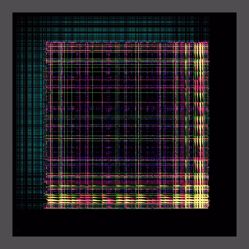Analog Grid Burn #7