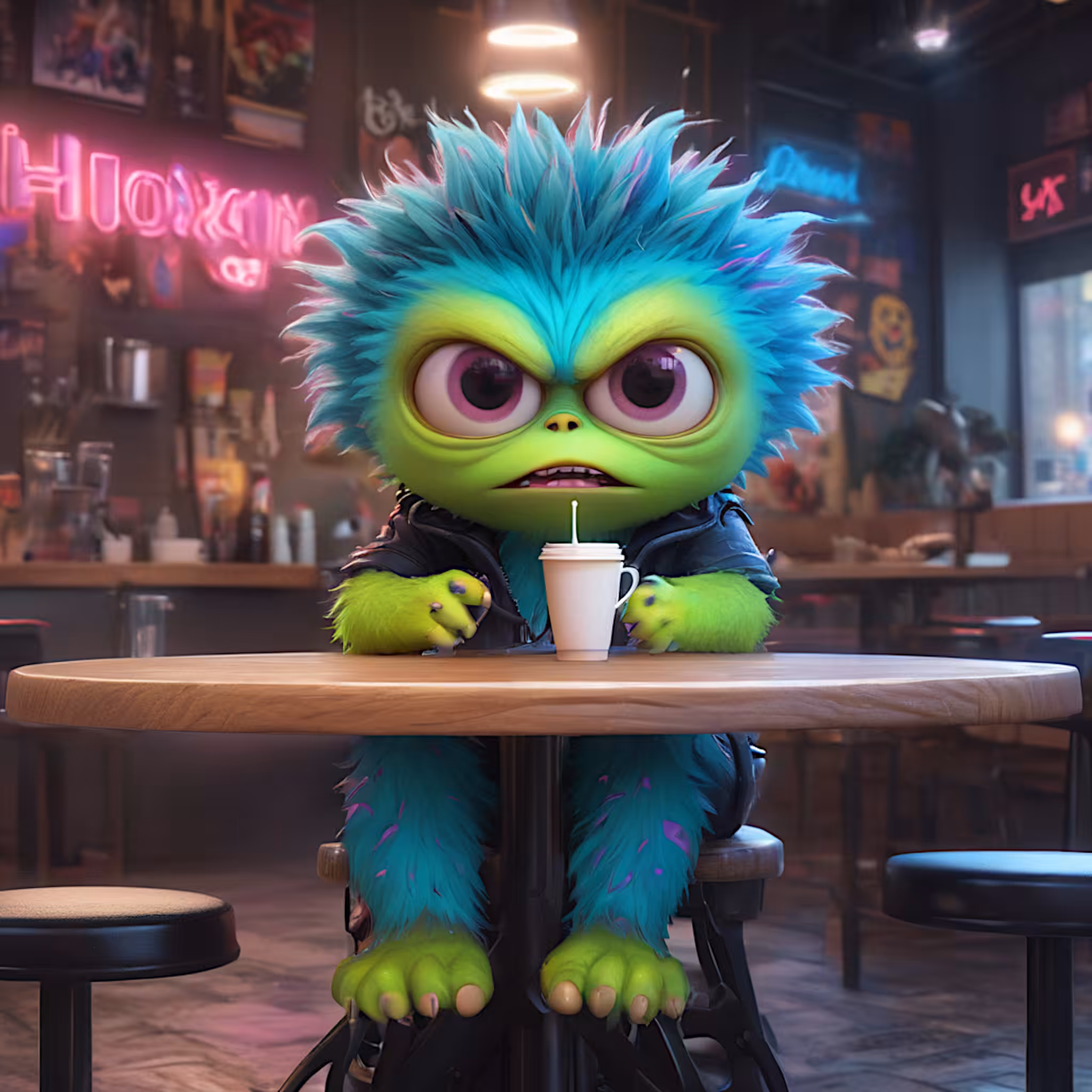 "Coffee Monster #26"
