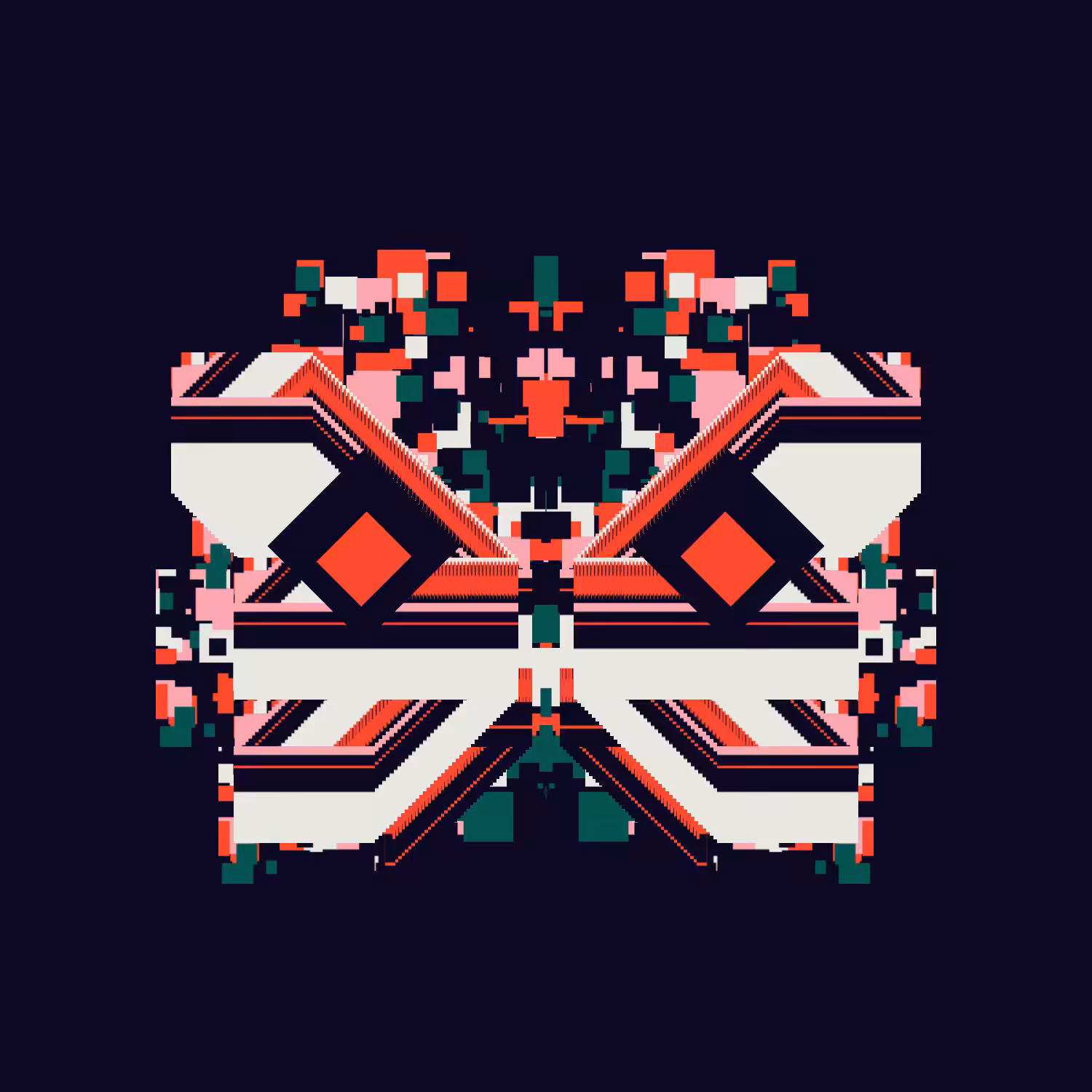 Glitchy Masks #24