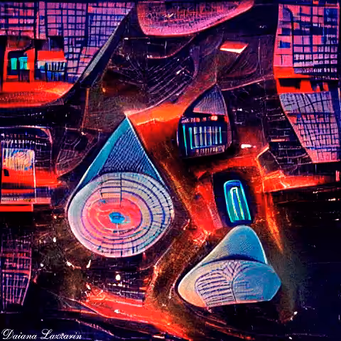 WeirdDREAMS NFT: Futuristic Floating City