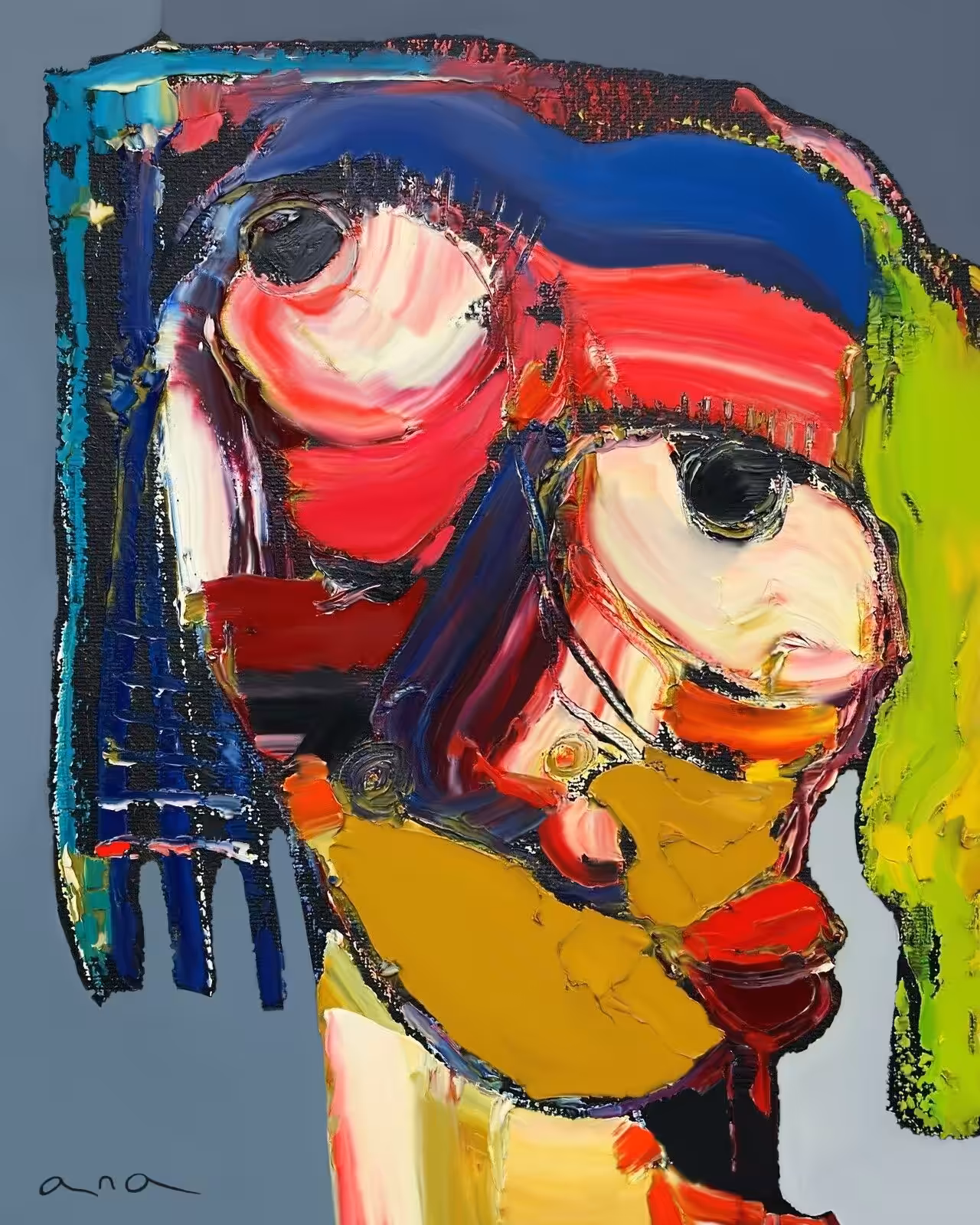 Expressionist Portrait #24