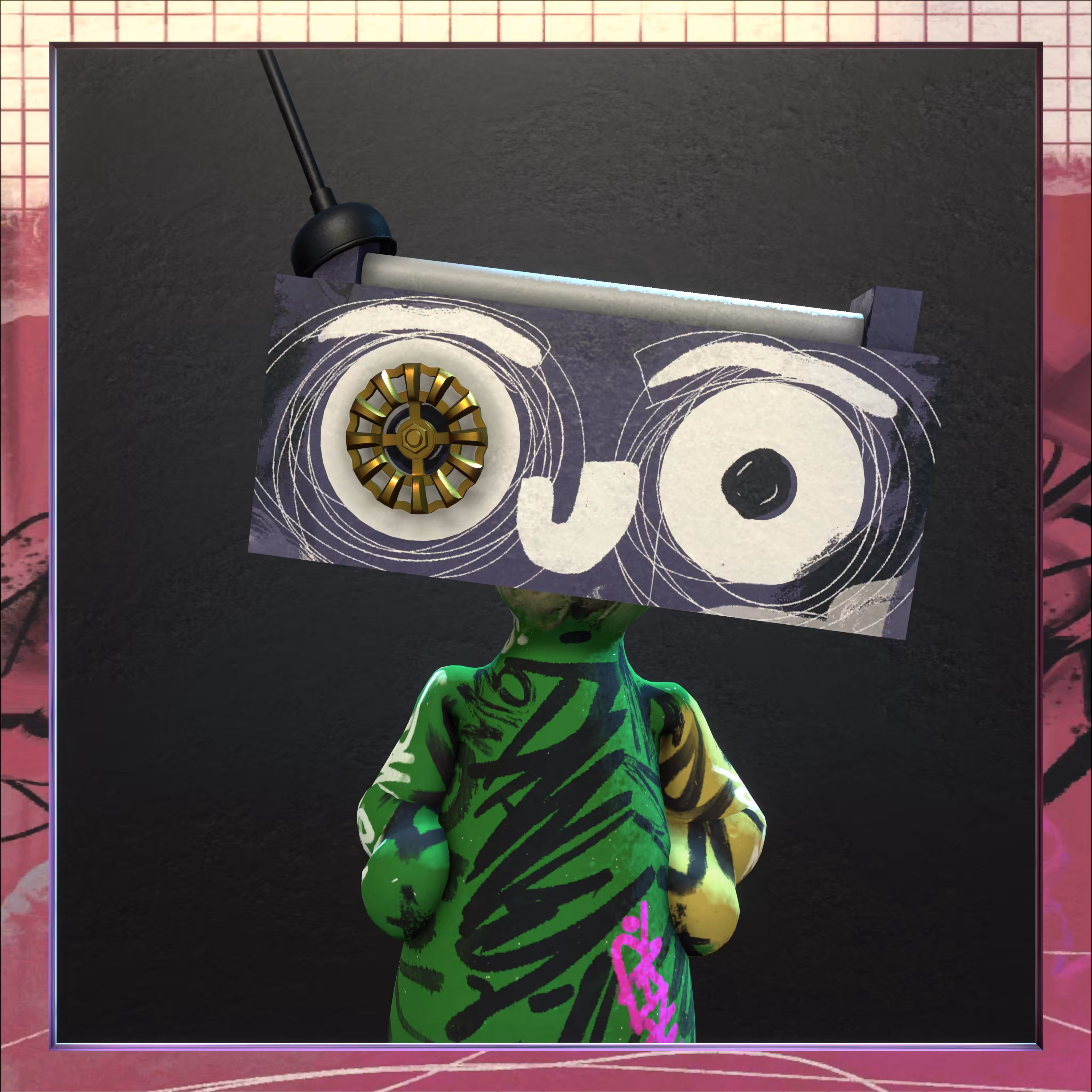 Boomboxheads V2: Boomboxhead #103