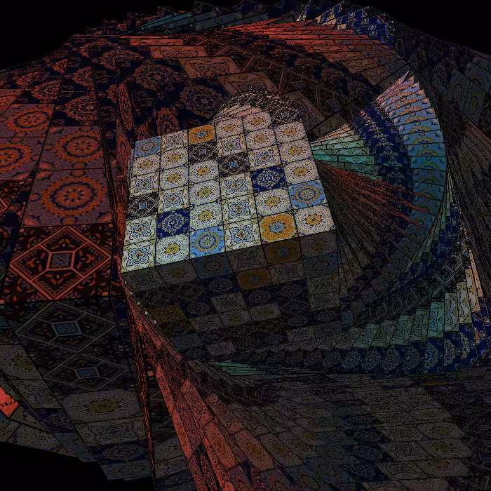 PSYCHEDELIC MOSAIC #7