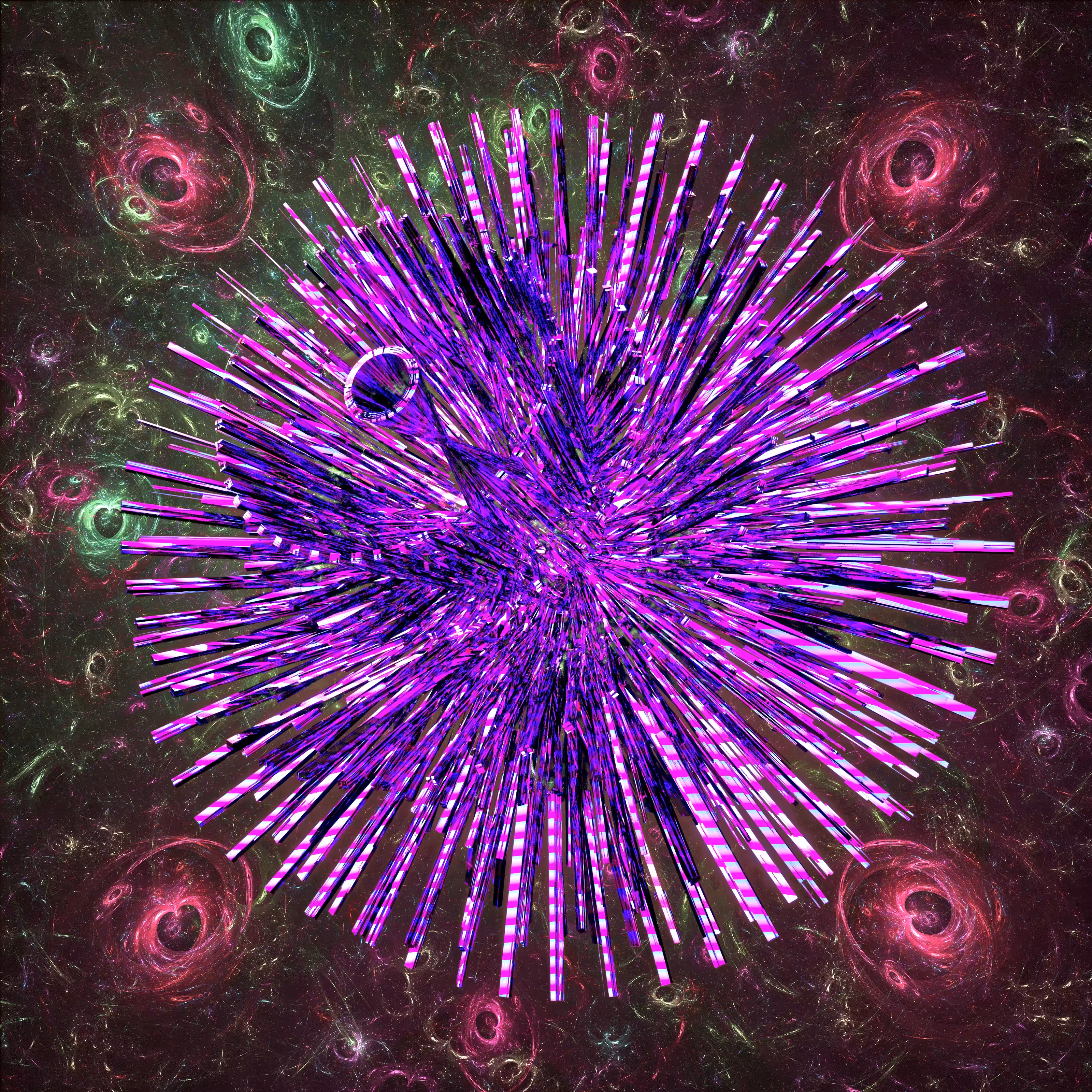 The Urgent Urchin - Sea Urchin meets crypto space love