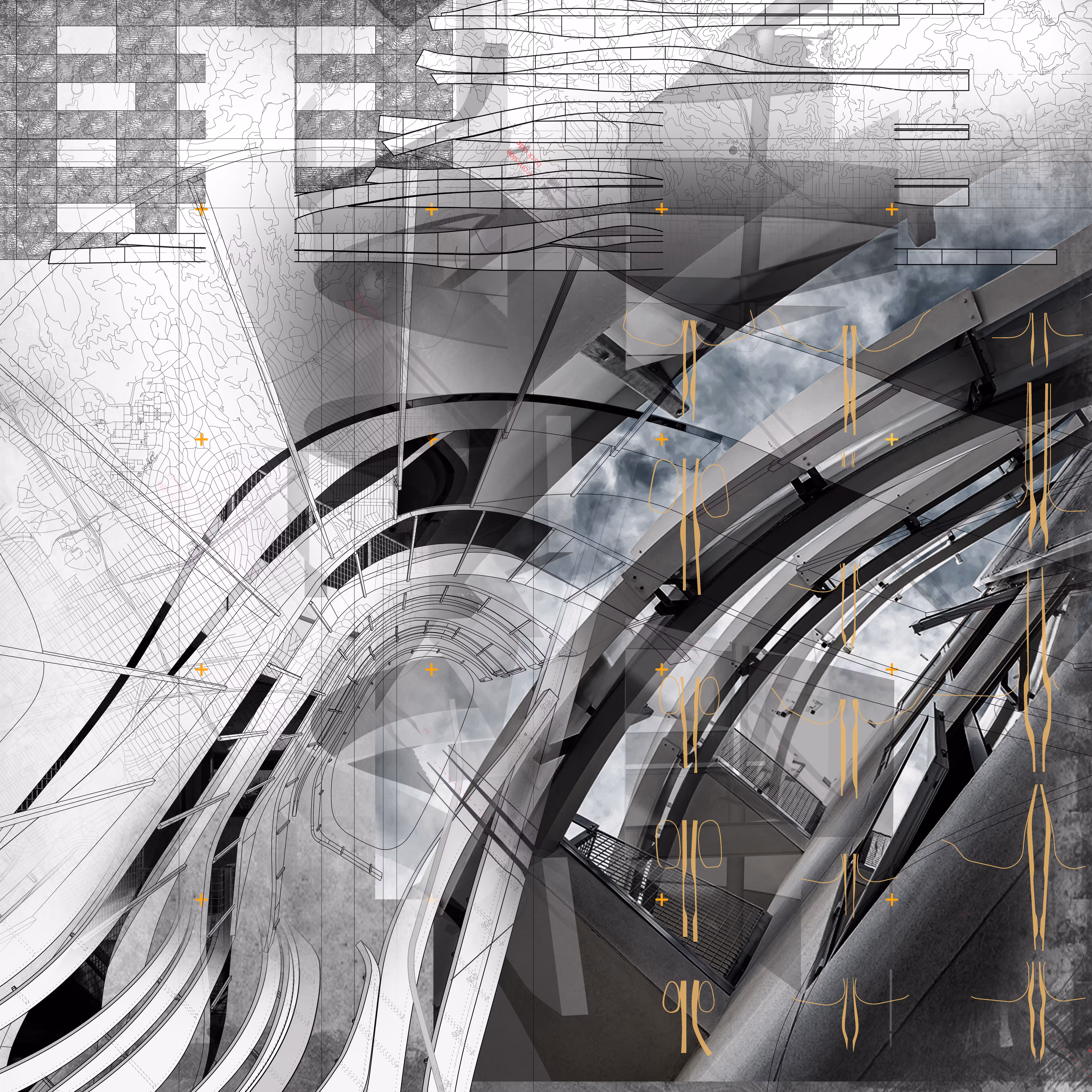 Architecture Collage #4: Unwrapped