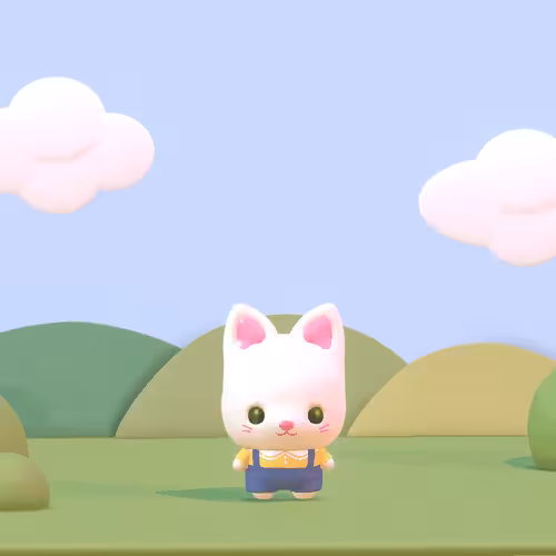 cream cat cafe: baby cream cat #3 kiiro-kun