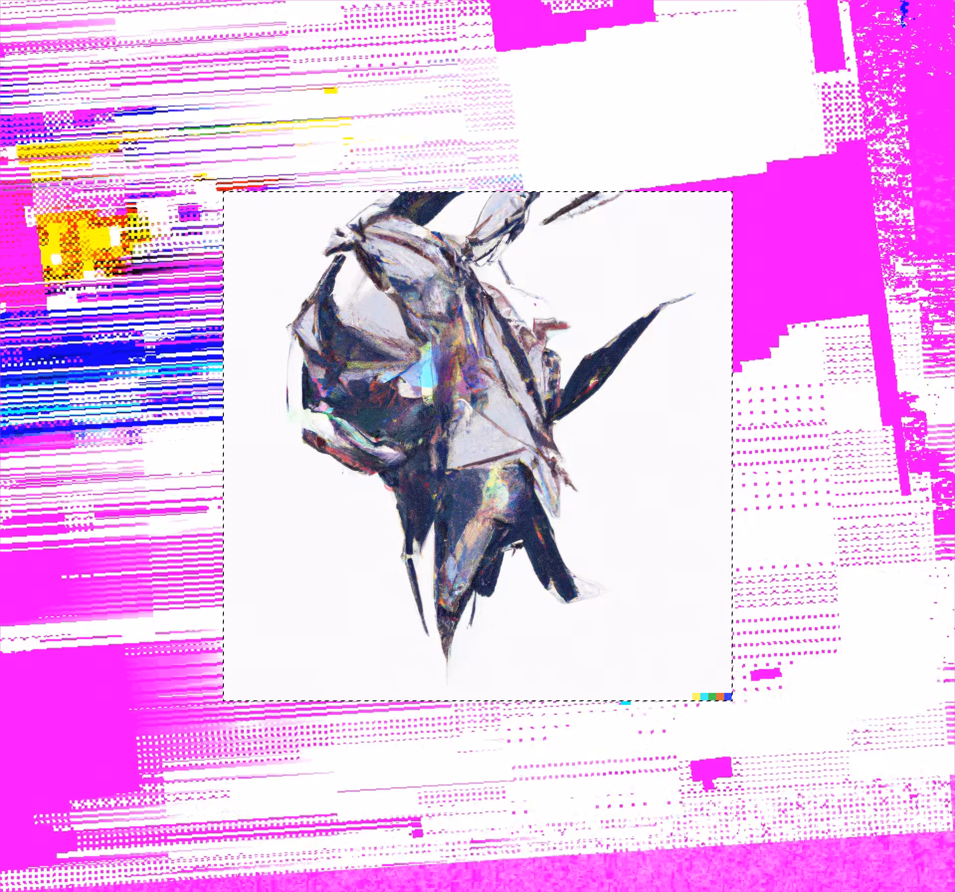 打破了邊緣。 / edge breaking.