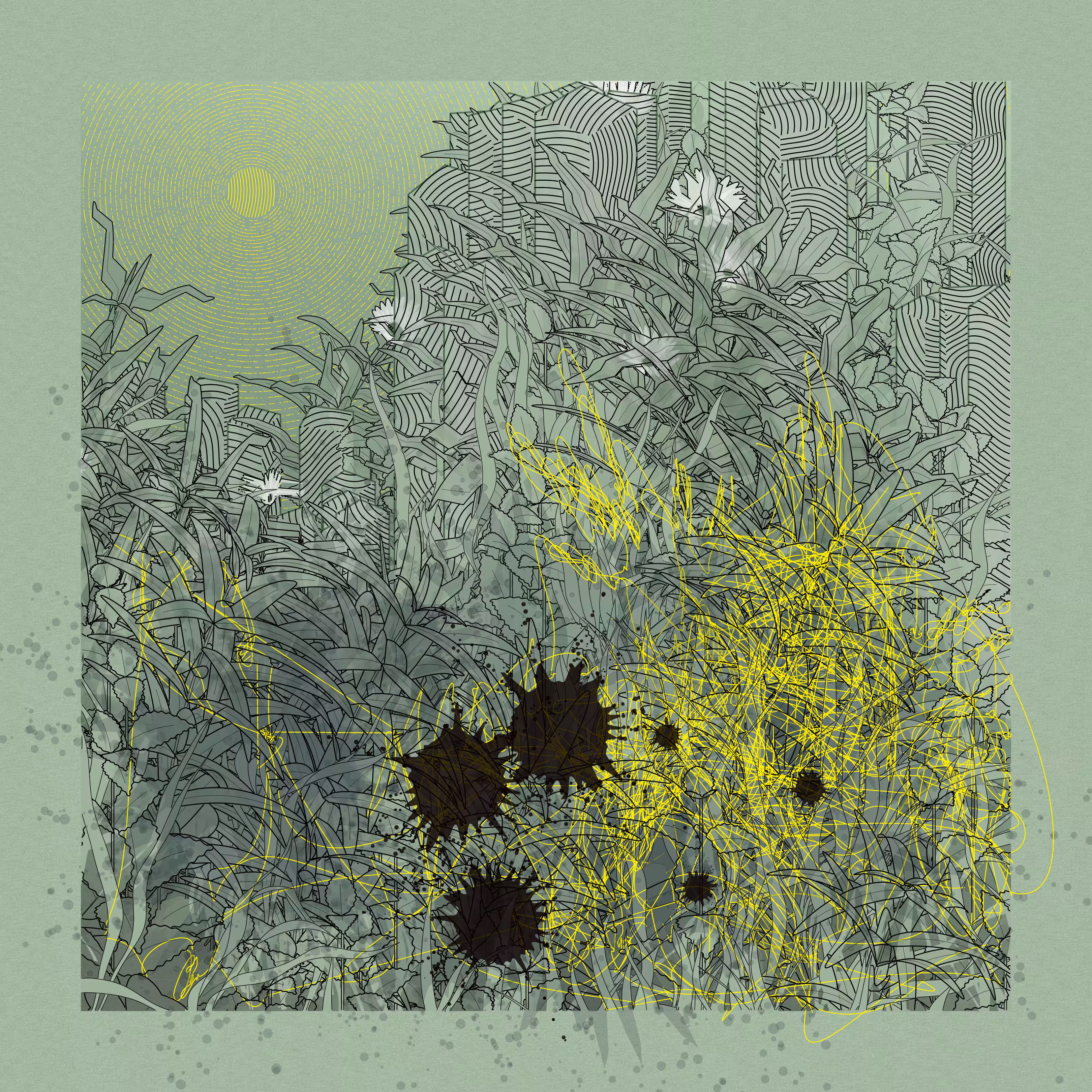 Landscape with Carbon Capture #6007