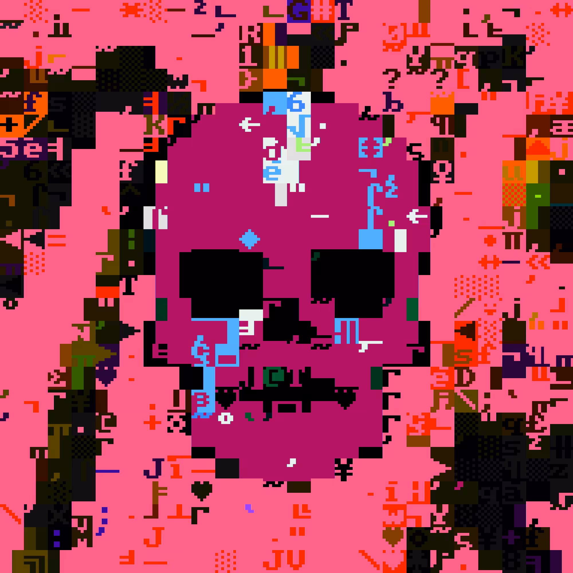 DOS Skull 0360