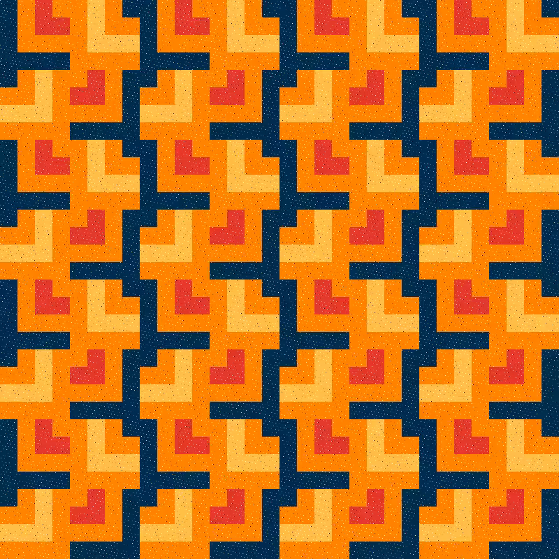 Regular Tile painting #136