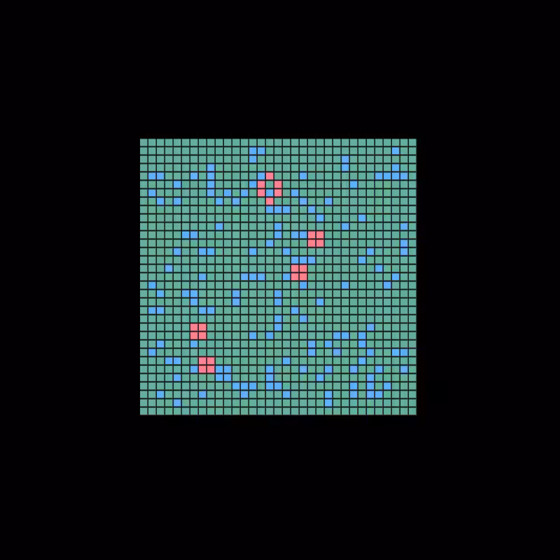 Game of Life: Water Variant