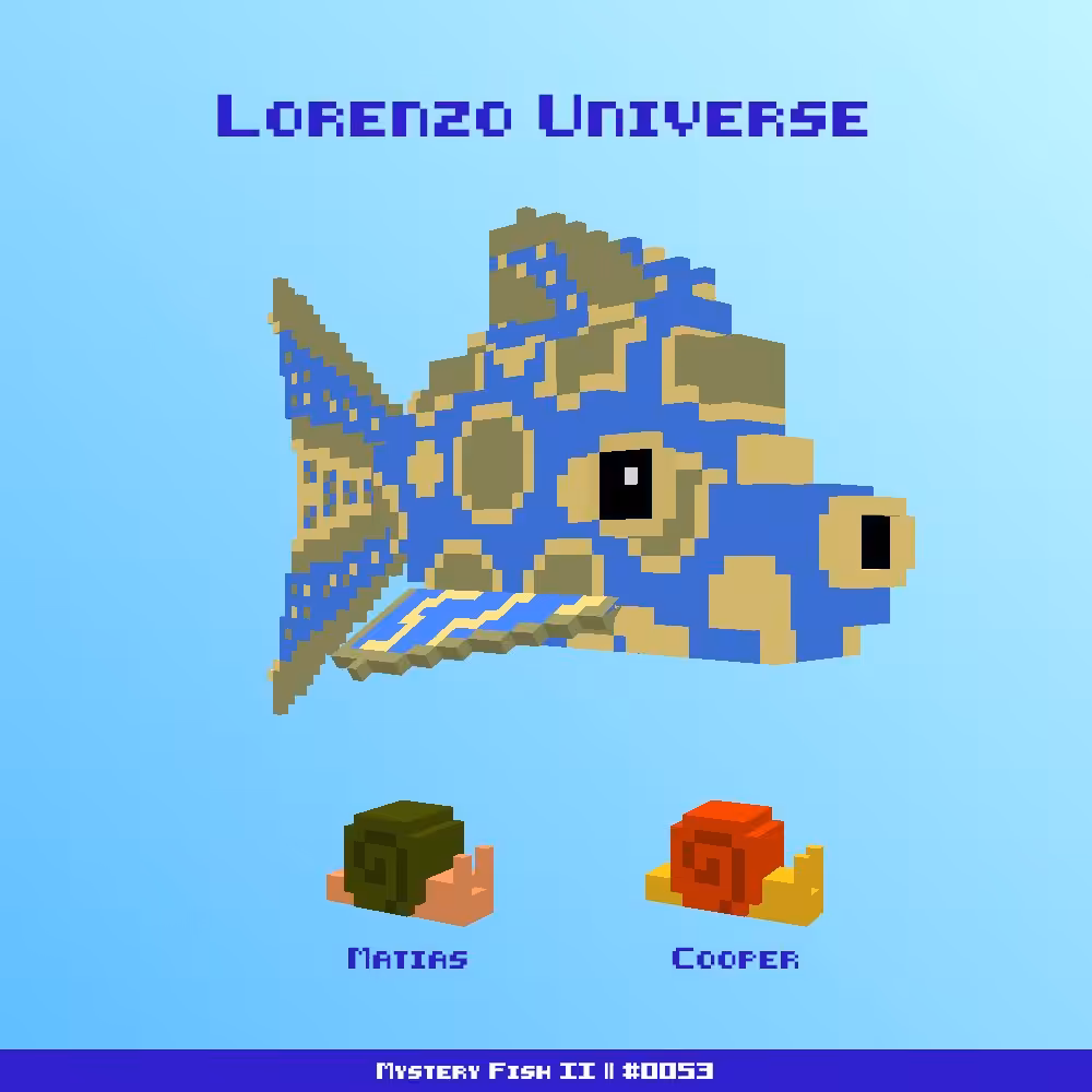 Lorenzo Universe :: Mystery Fish 0053/1000