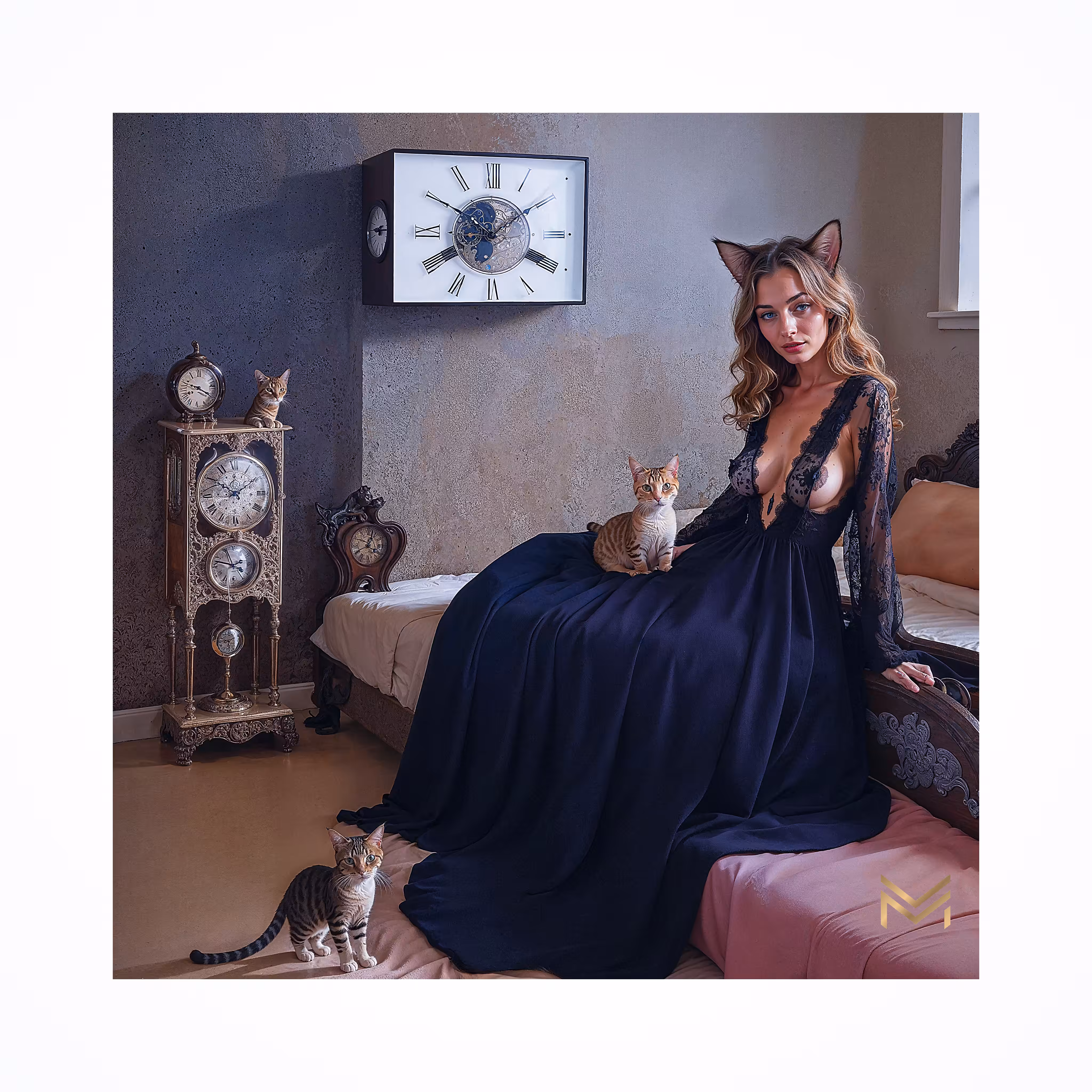 Beauty, Cats, & Clocks: "Purring Hours"