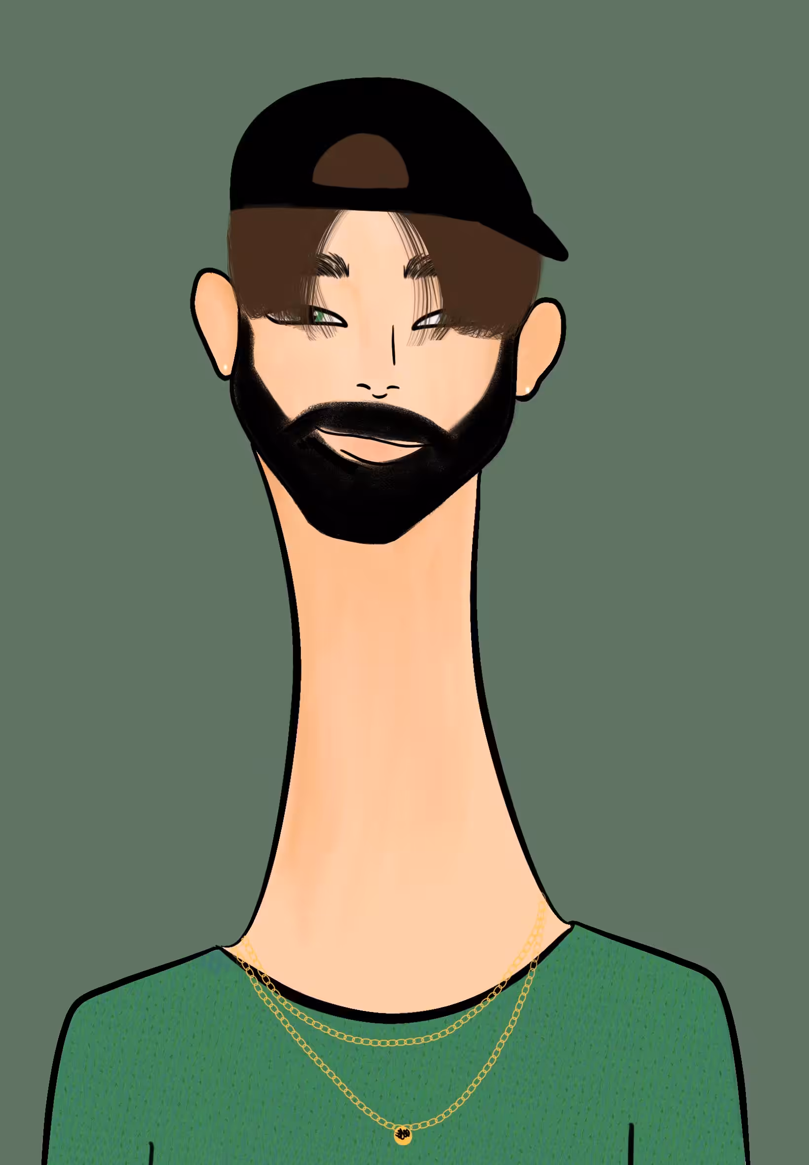 Long Neckie Fellas #2981