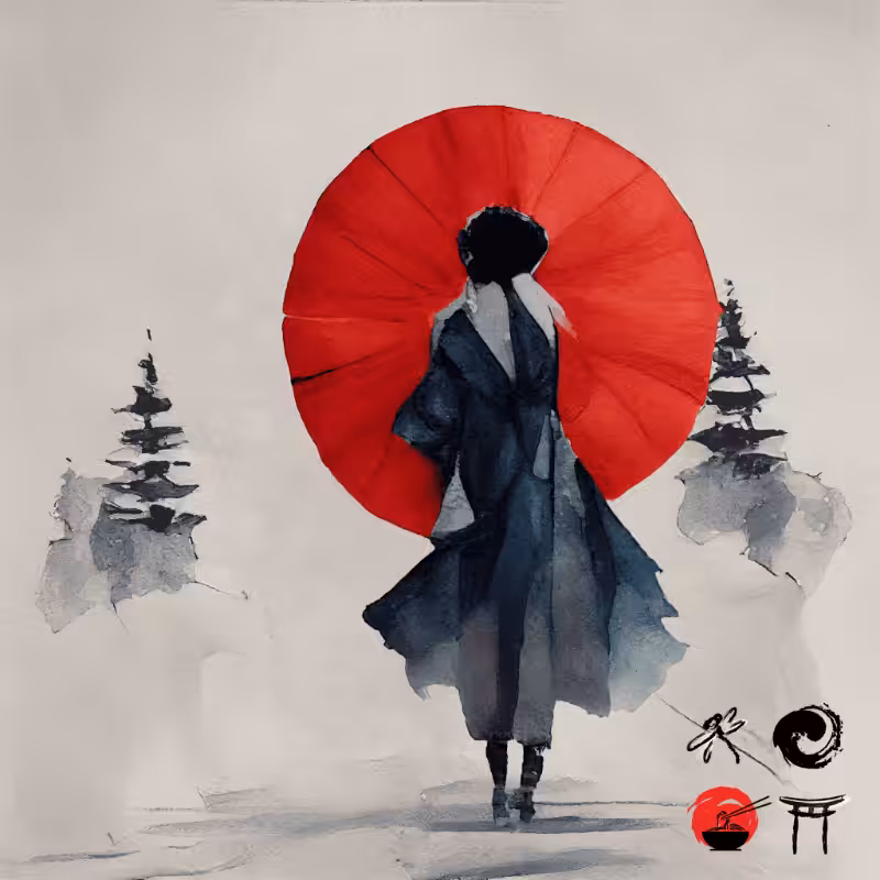 A walking geisha #24