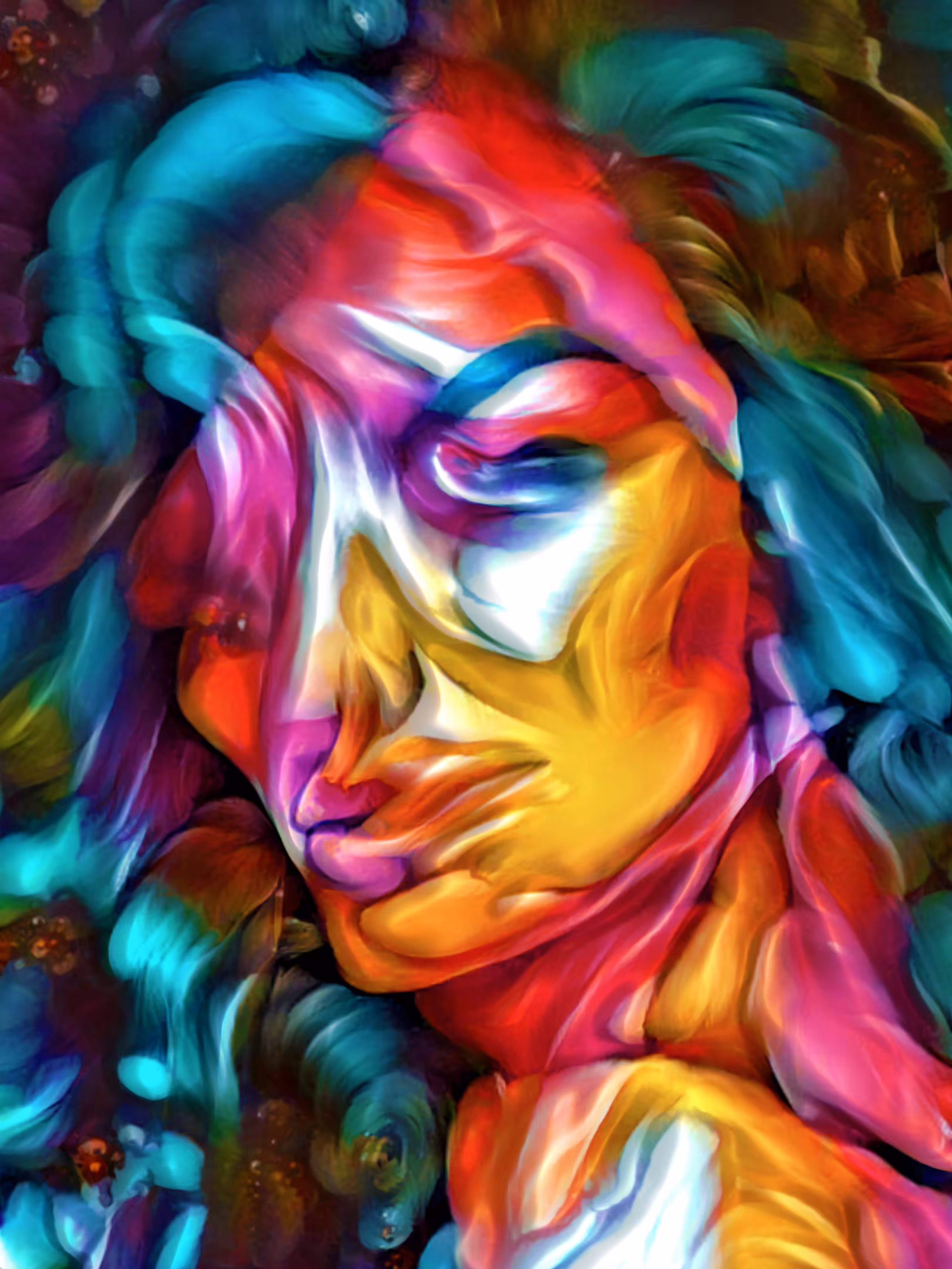 D1z 100Randomz 057 Femme Portrait I