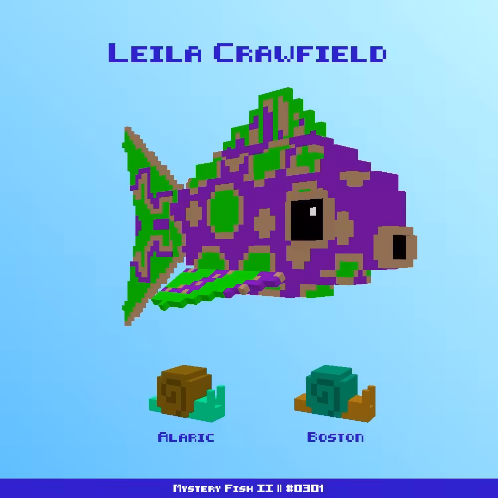 Leila Crawfield :: Mystery Fish 0301/1000