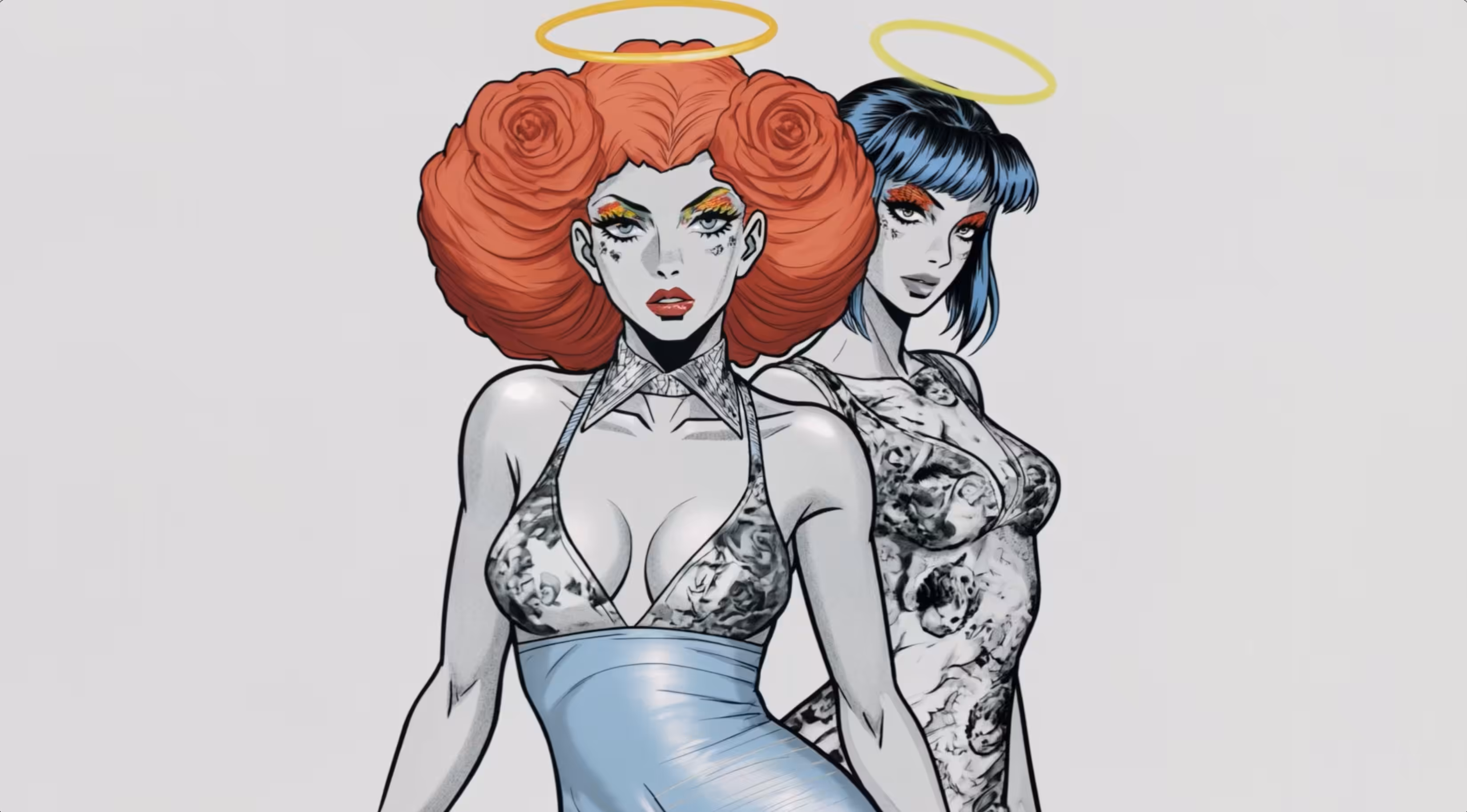 THE MANGA MACHINE - PORCELAIN ANDROIDS: Glitch Angels — Manga