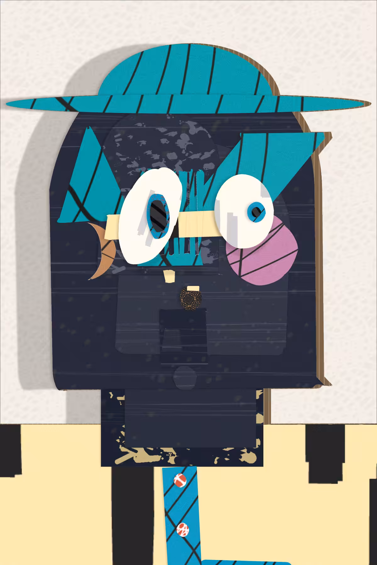 Paper People: Preview Studies: Paper People: Study 011