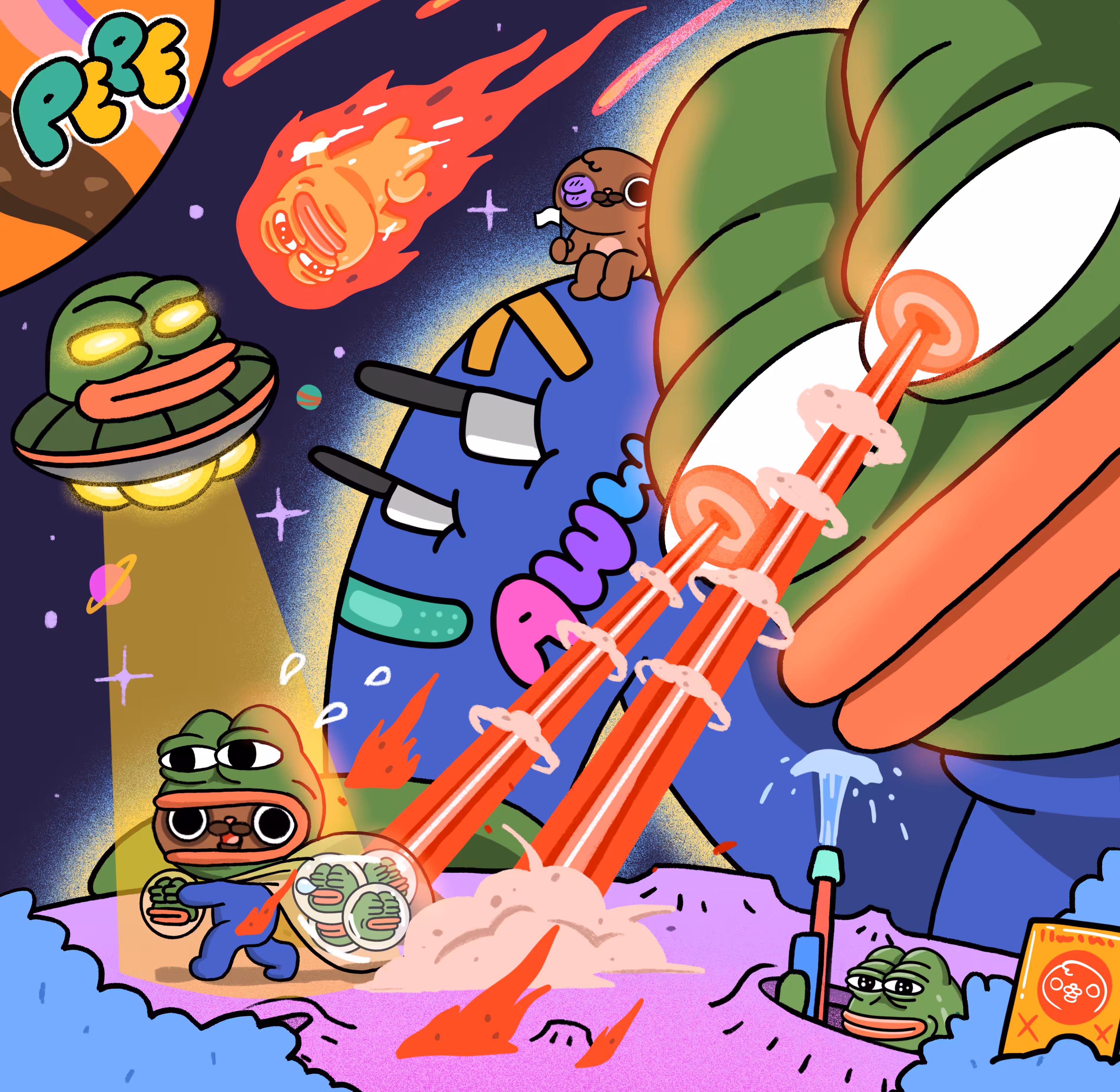 Pepe of the galaxy