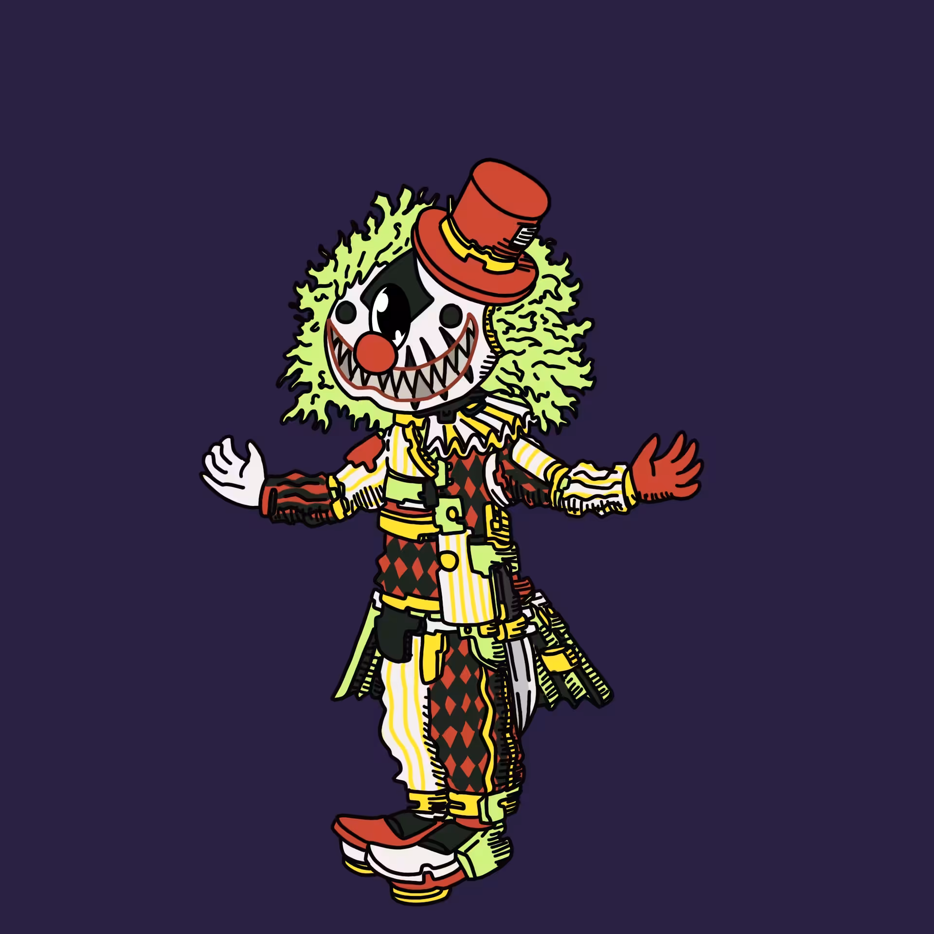 One eyed guys: Haunted house actor OEG
