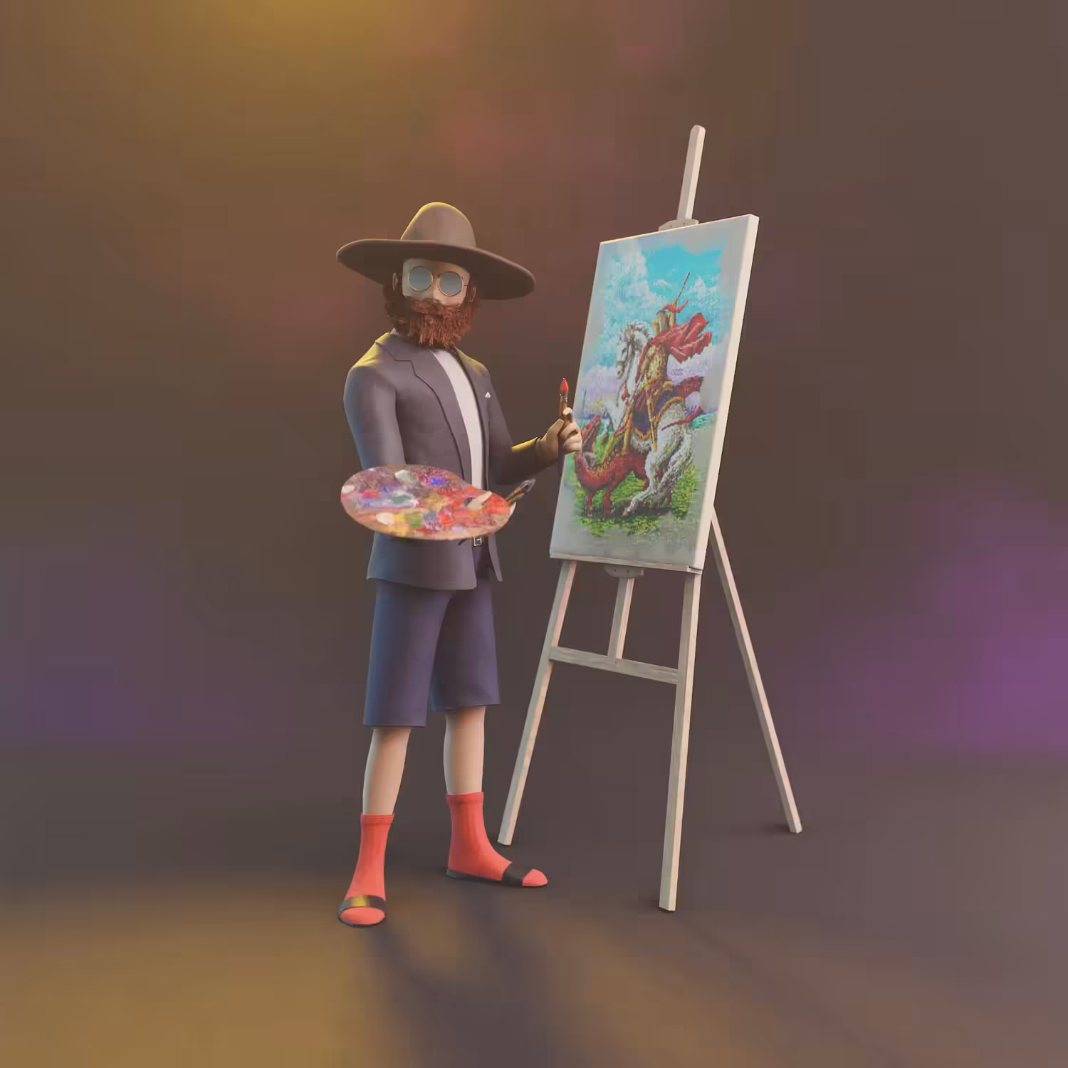 The flow of creation