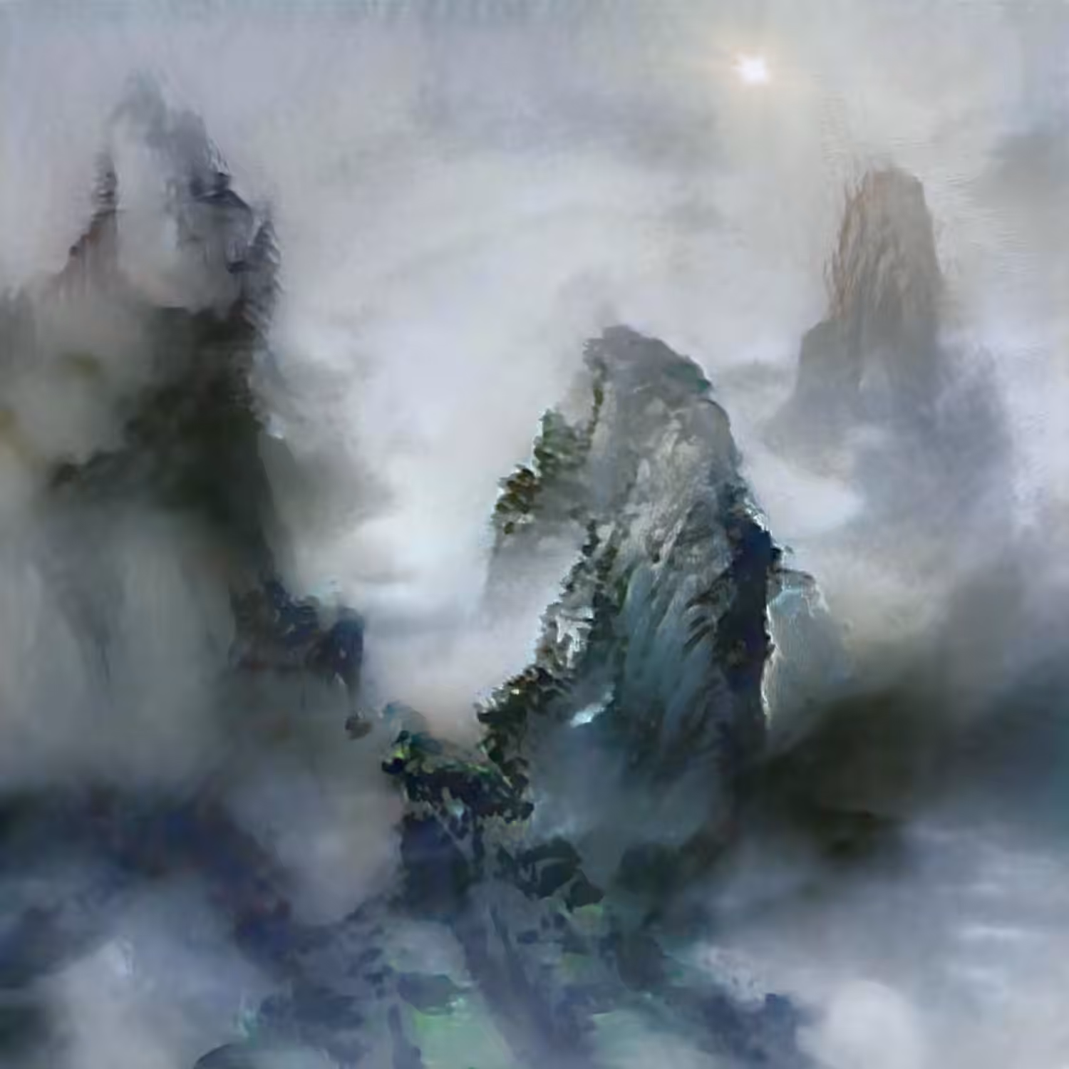 shan shui: fog