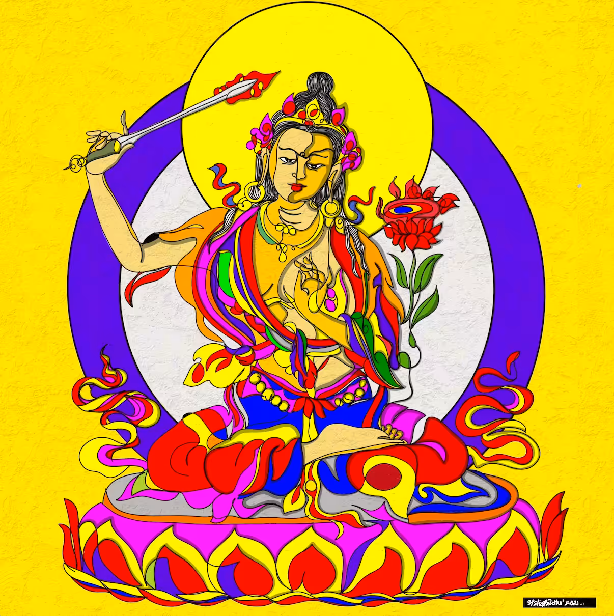 Gods of Kathmandu : Manjushree