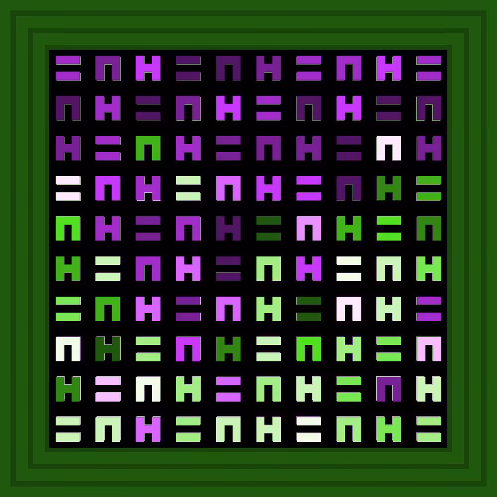 fuck ethereum :: Procedural Symbols (H=N) #544/1000