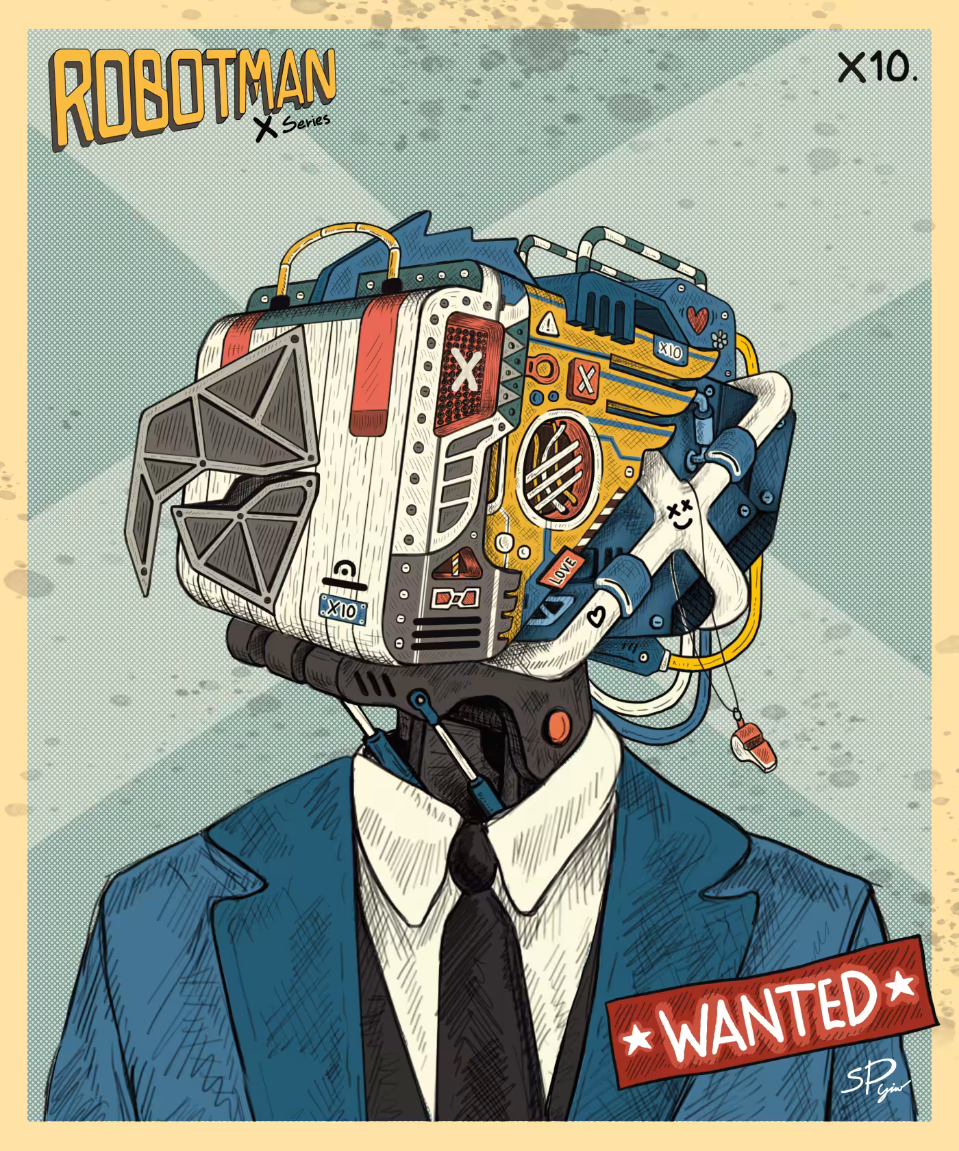 ROBOTMAN - X Series_#X10 (Parrot)