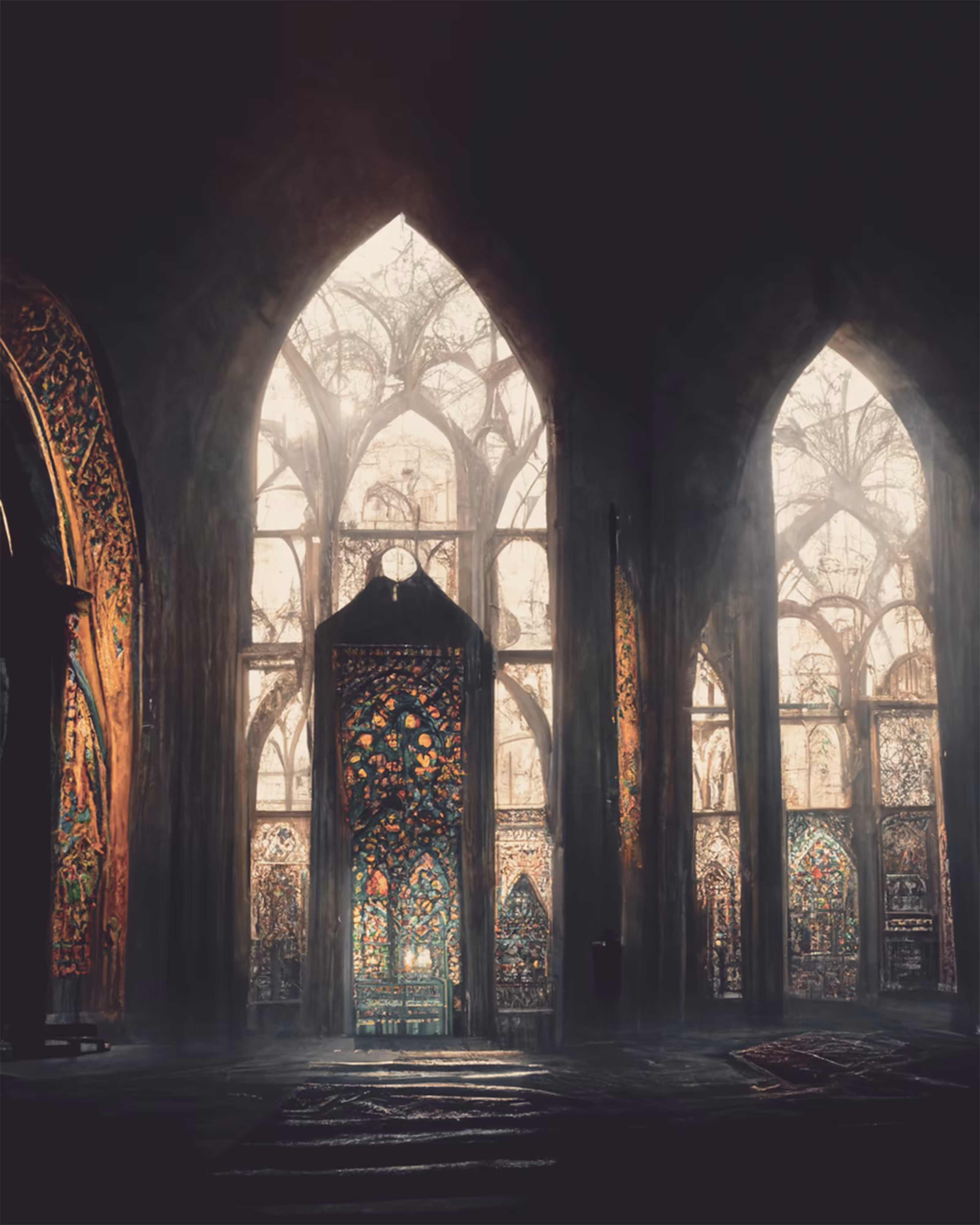 gothic mosque