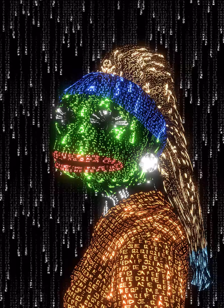 Pepe with a Pearl Earring