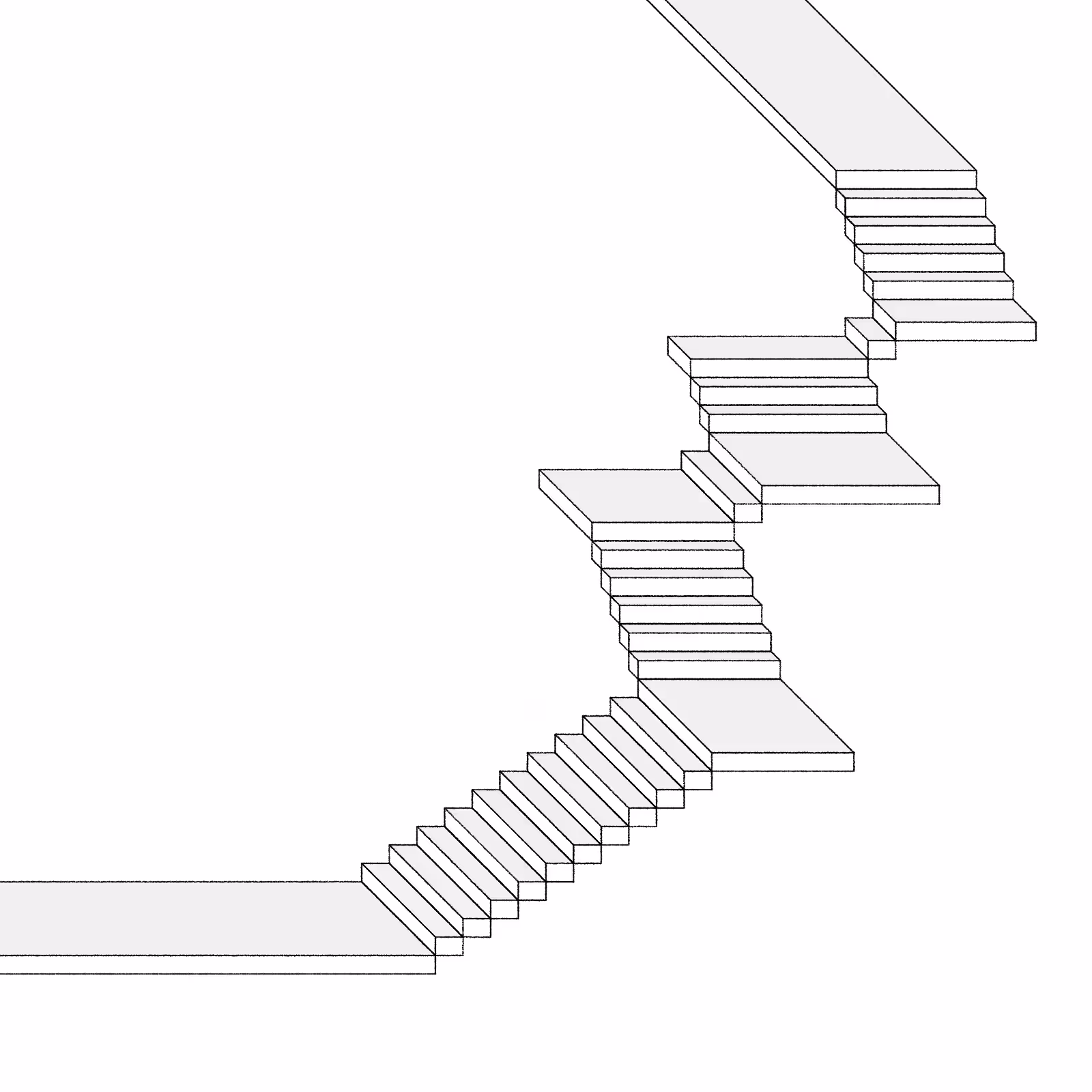 Stairs in a room #99
