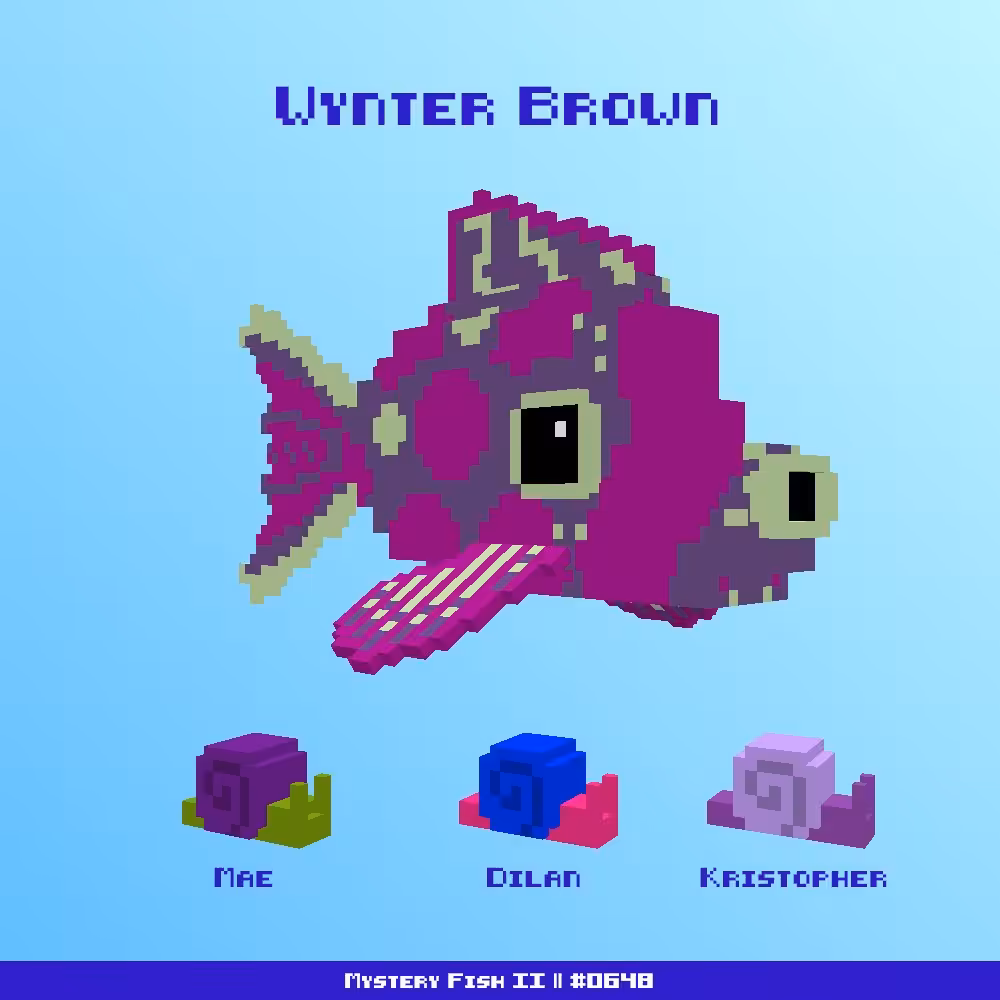 Wynter Brown :: Mystery Fish 0648/1000