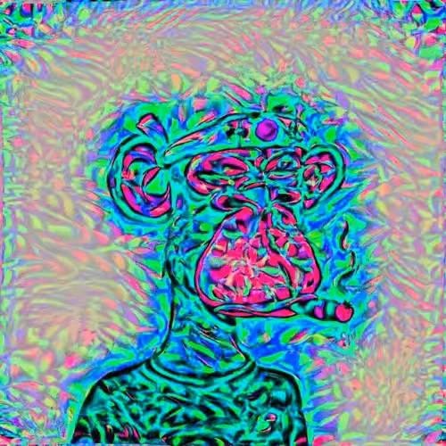 Danny Kass Art: Trippy 50 BAYC 4892