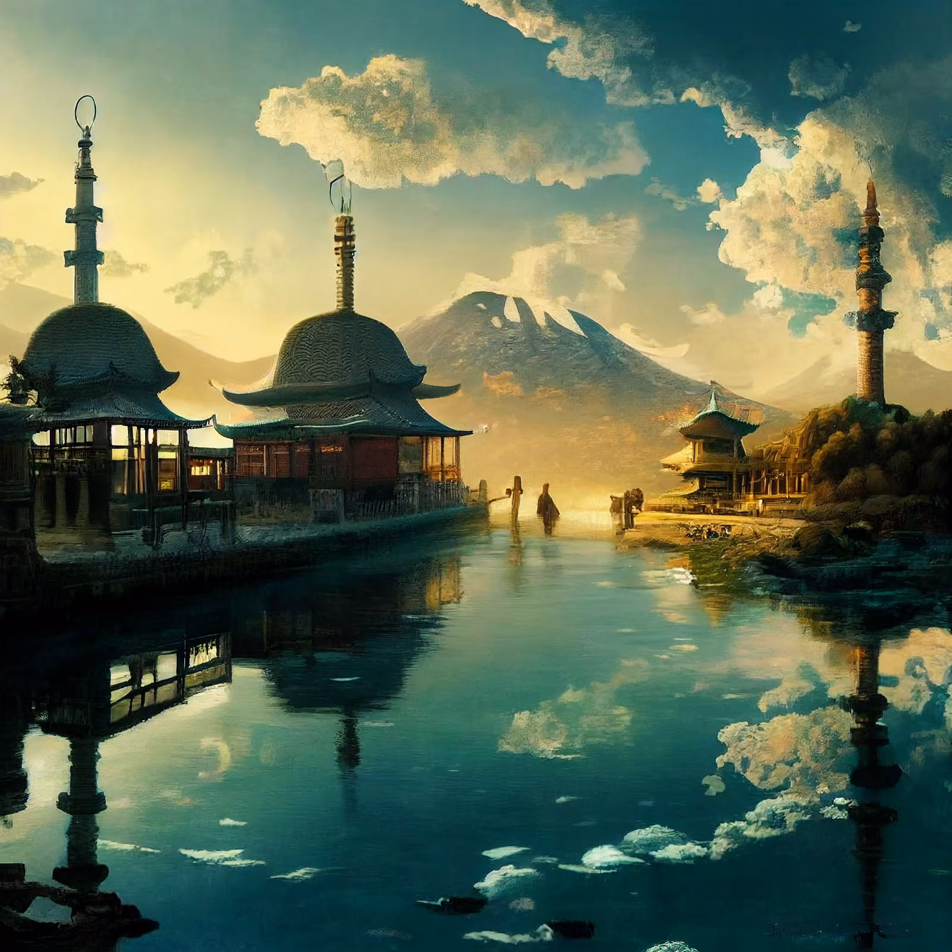 Harbour at Sunrise