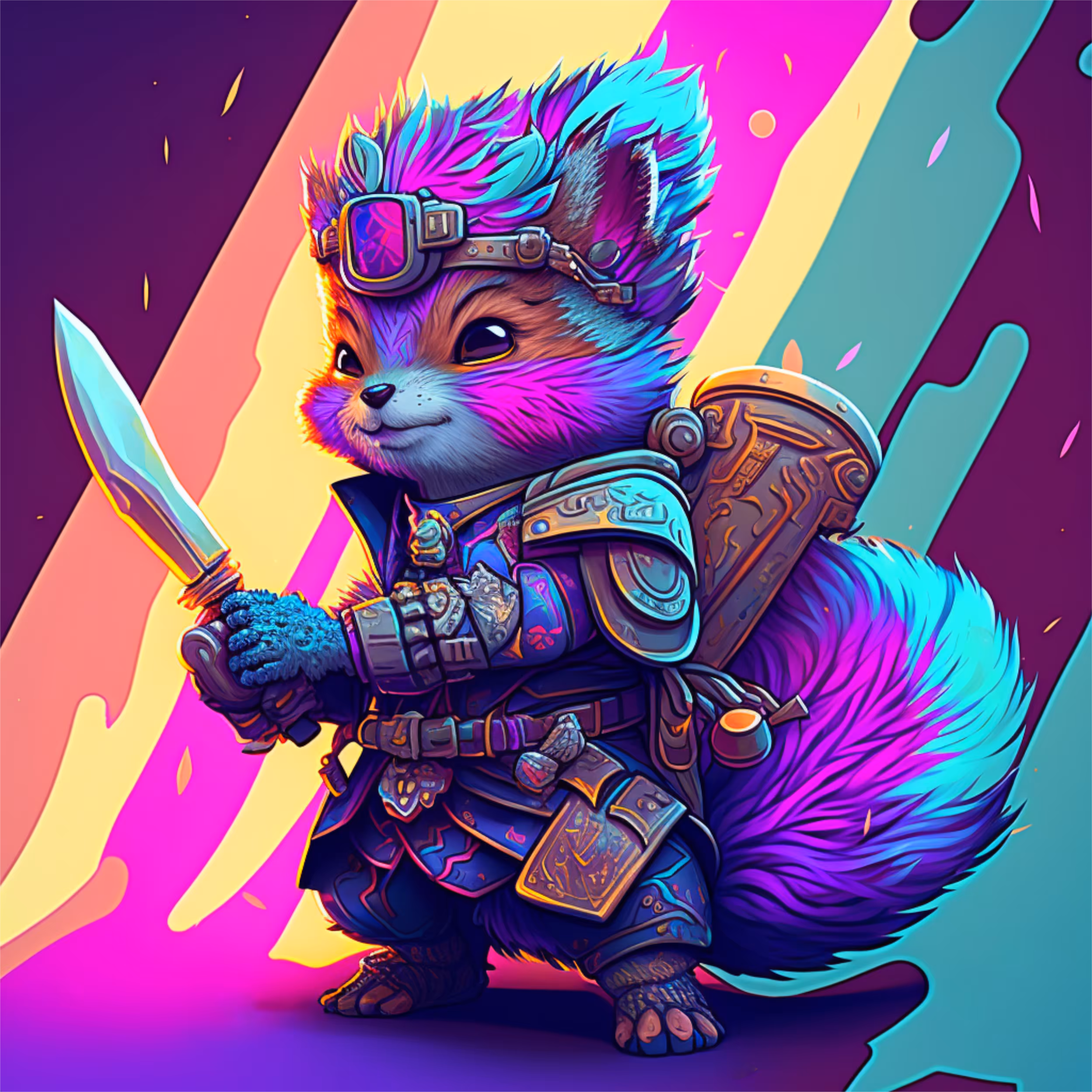 Chibi Squirrel Wave #1