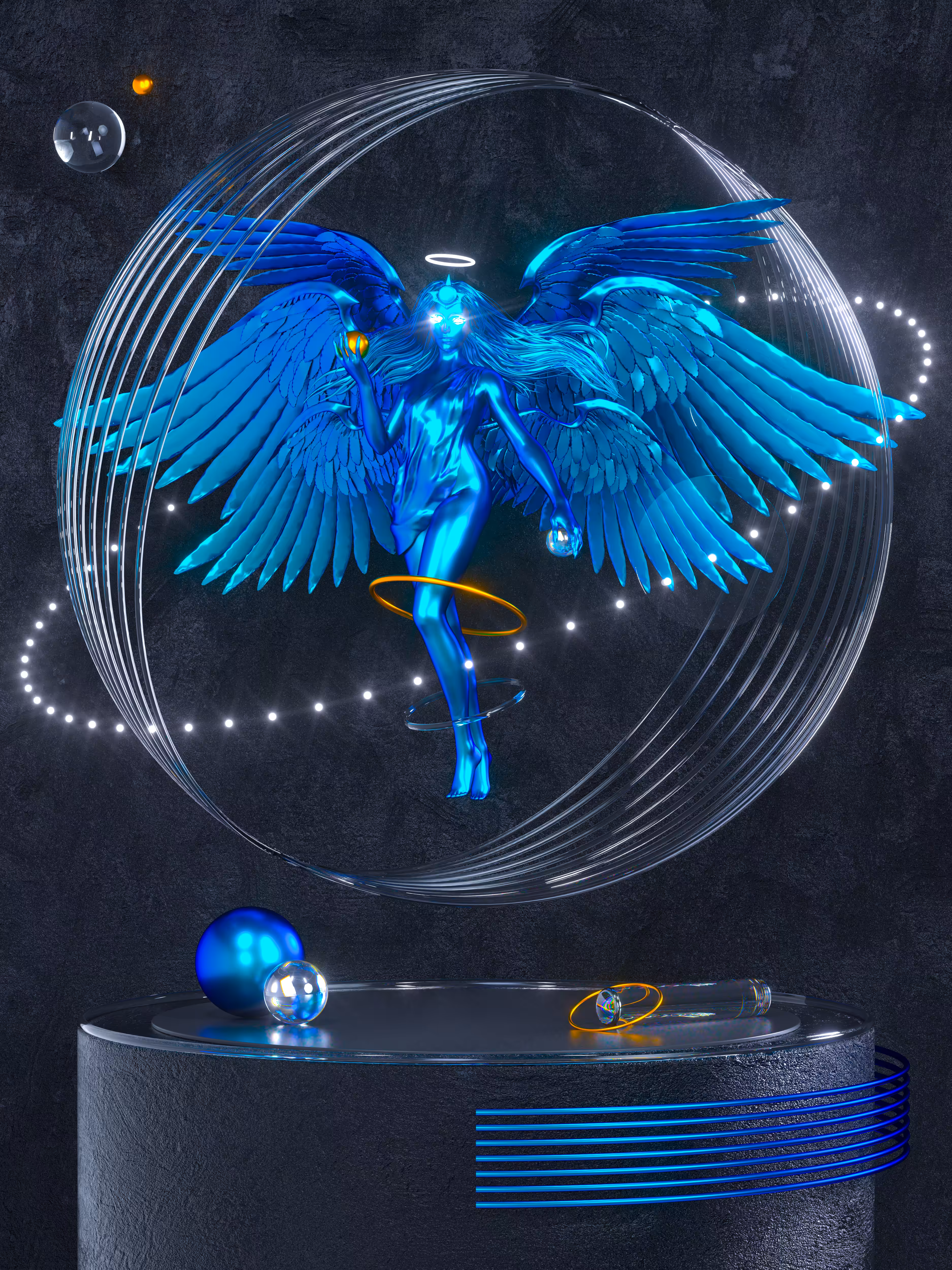 Cyan Angel