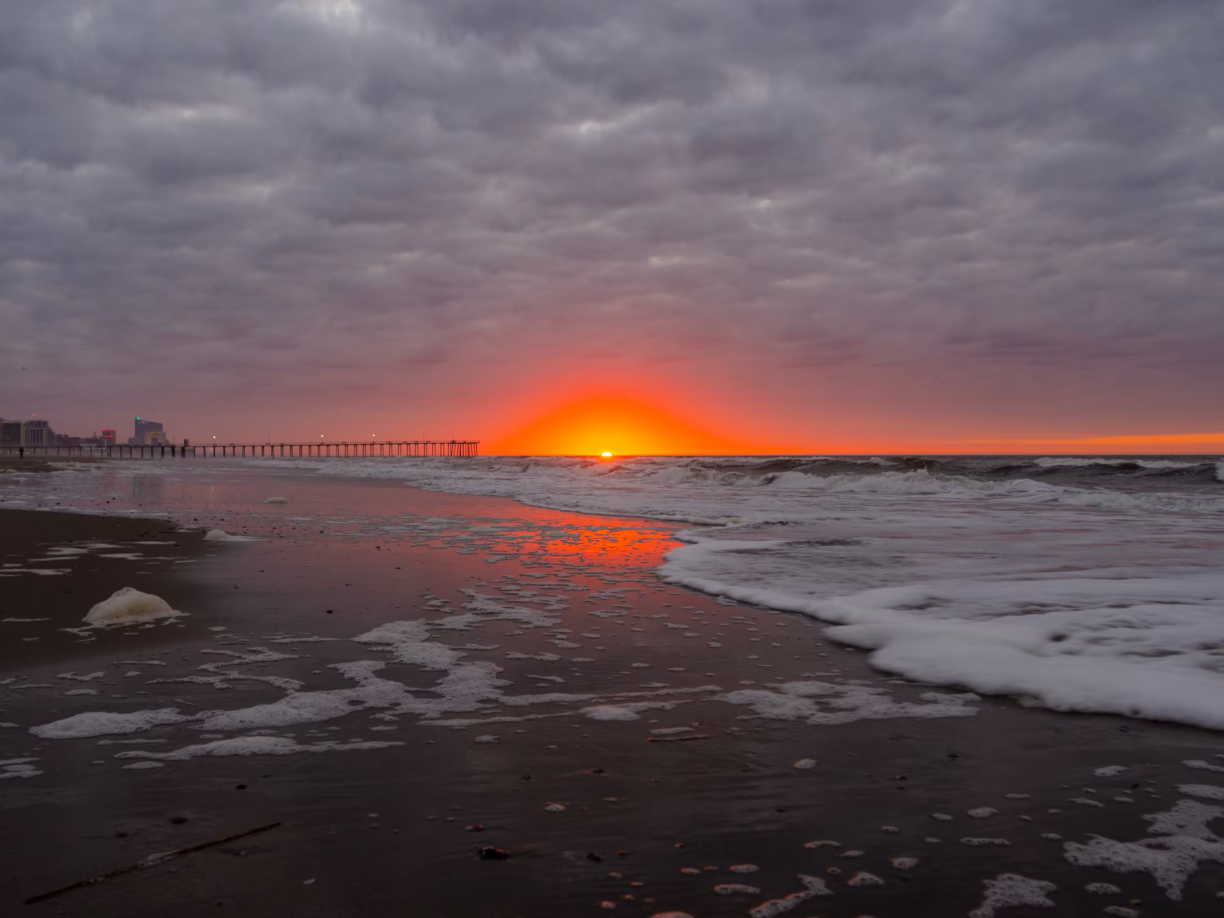 Foamy Sunrise