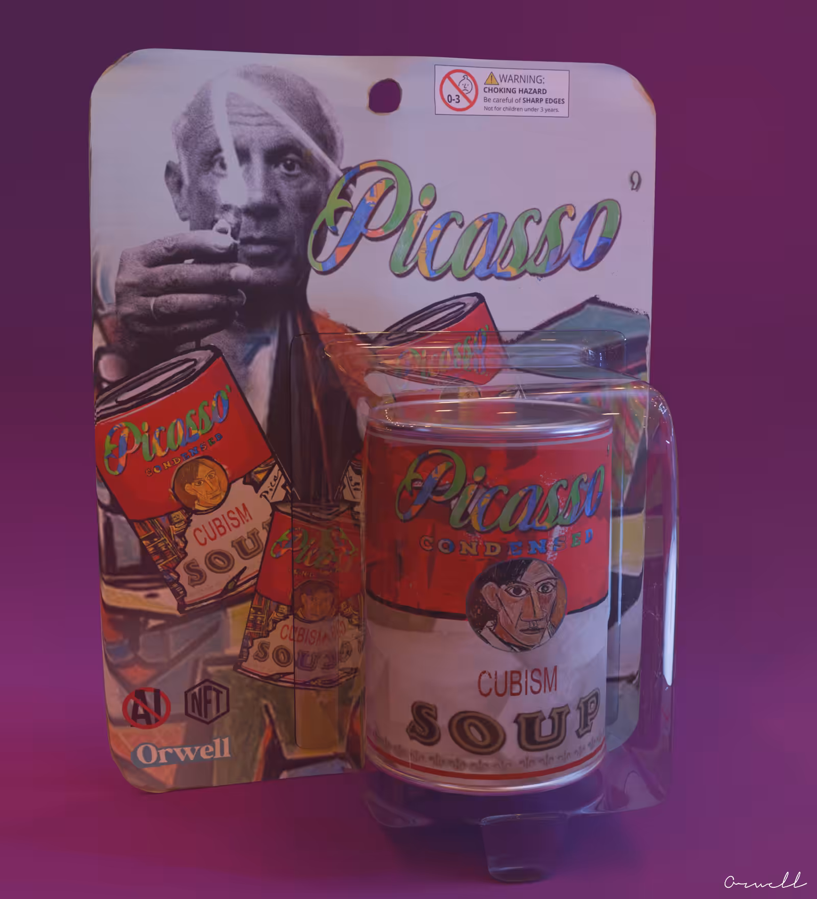 Orwell Toys 0005 / Picasso - Cubism Soup