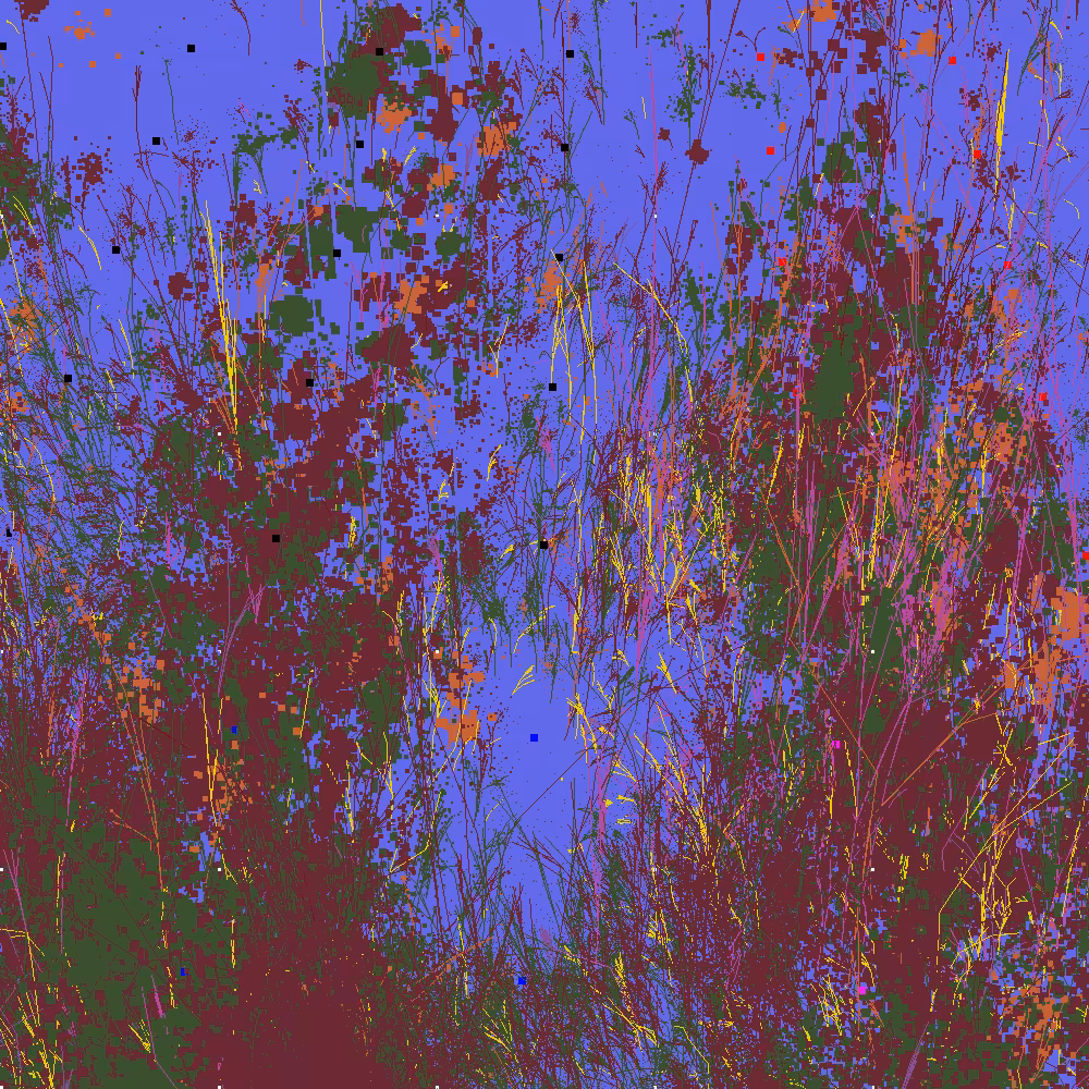Infinite Garden: 35654 Flowers