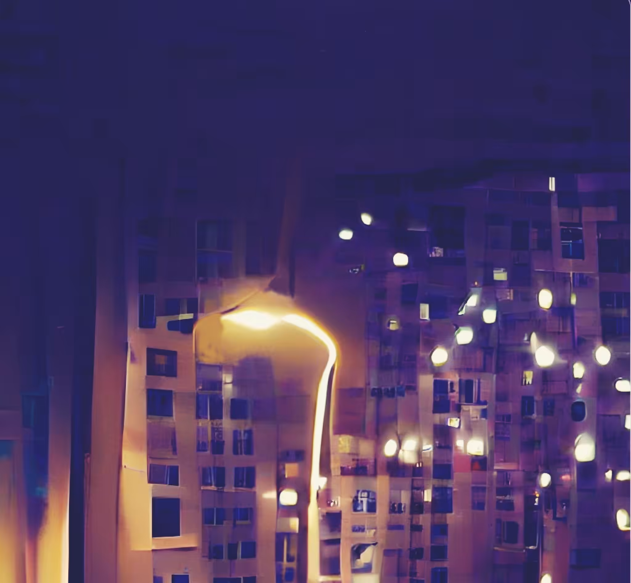 night in the city